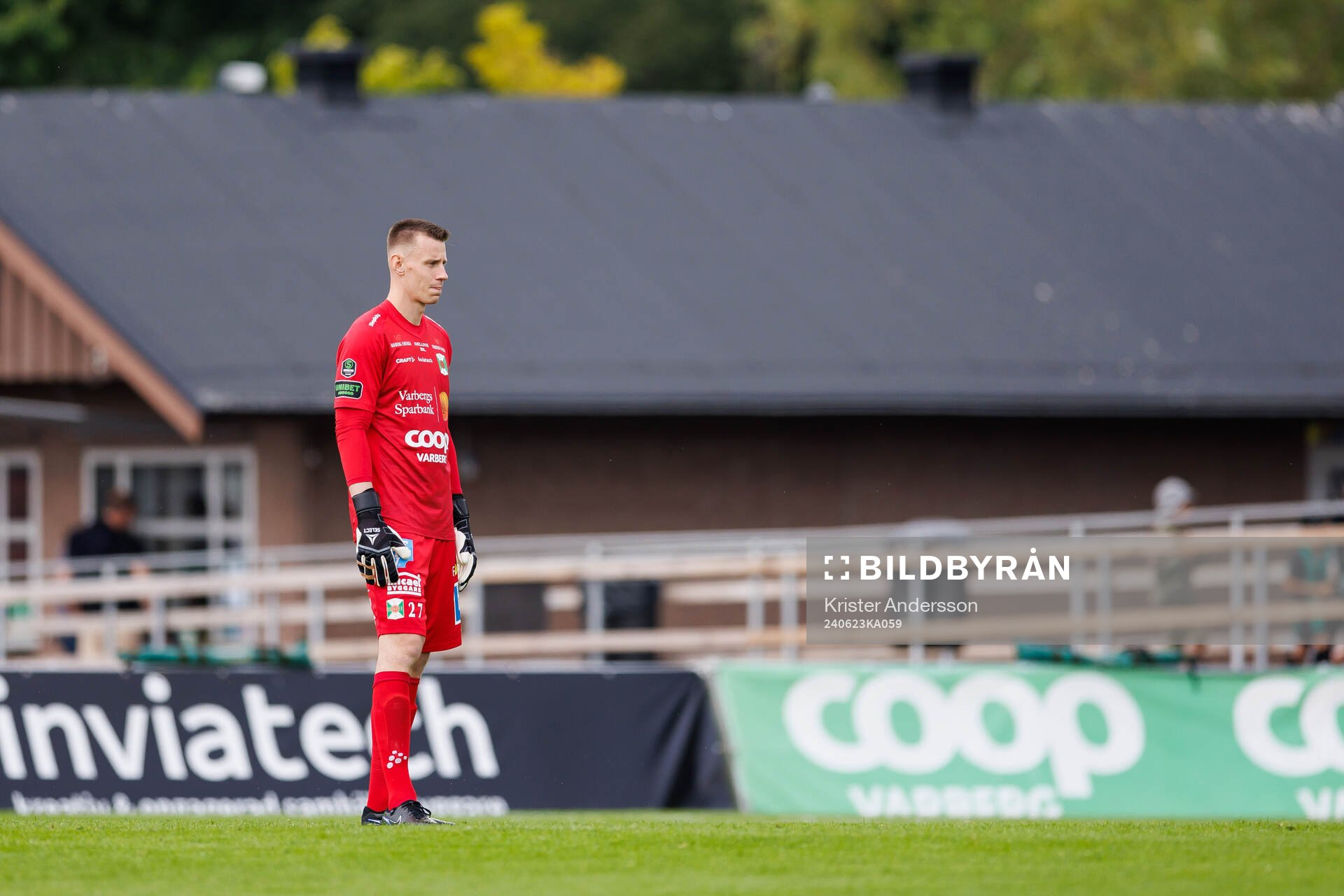 Varbergs målvakt David Olsson