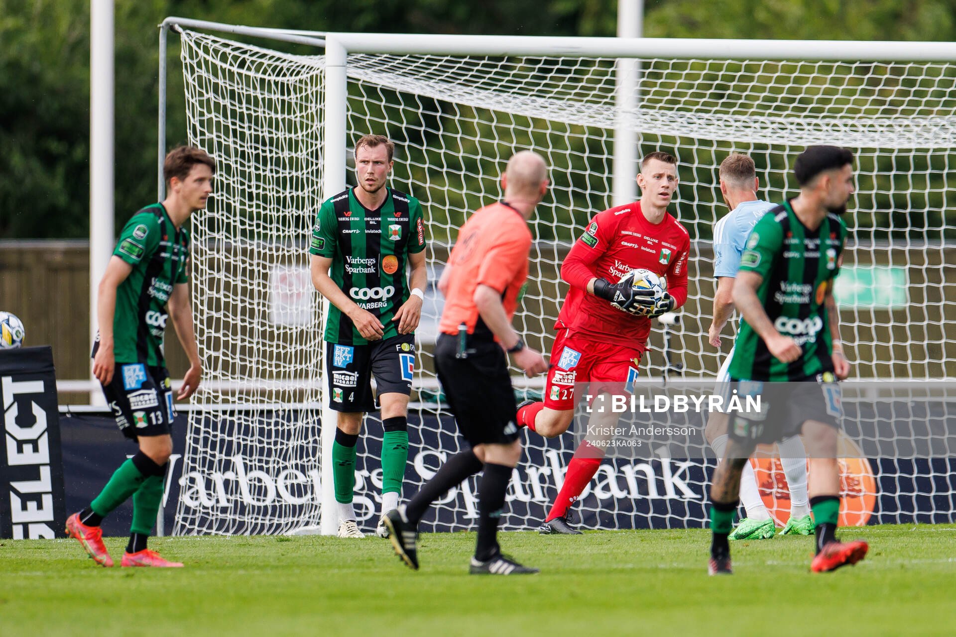 Varbergs målvakt David Olsson
