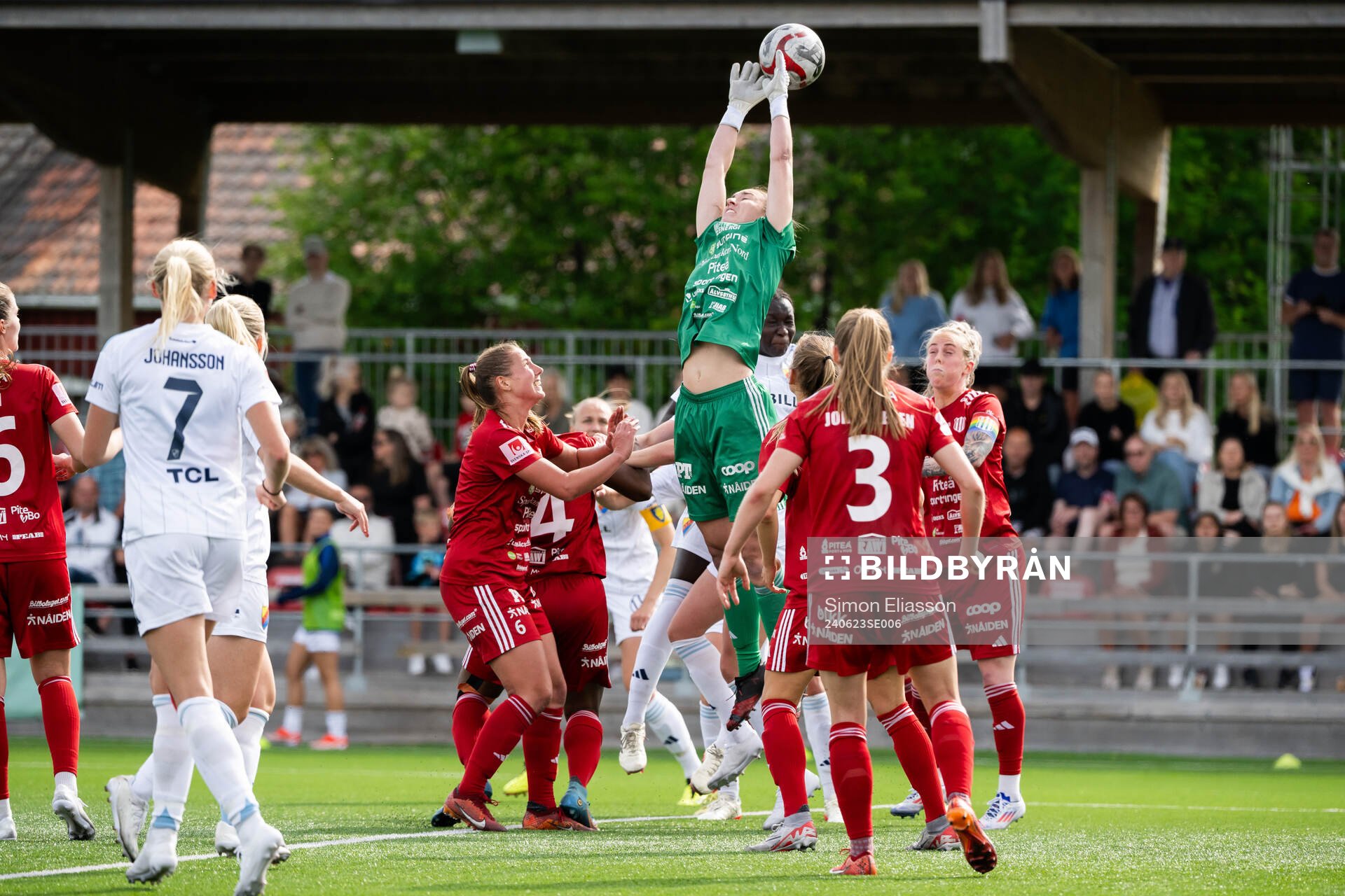 Piteås målvakt Moa Öhman