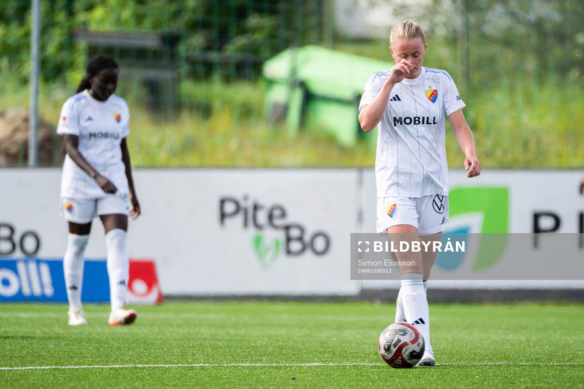 Djurgårdens Zara Jönsson deppar