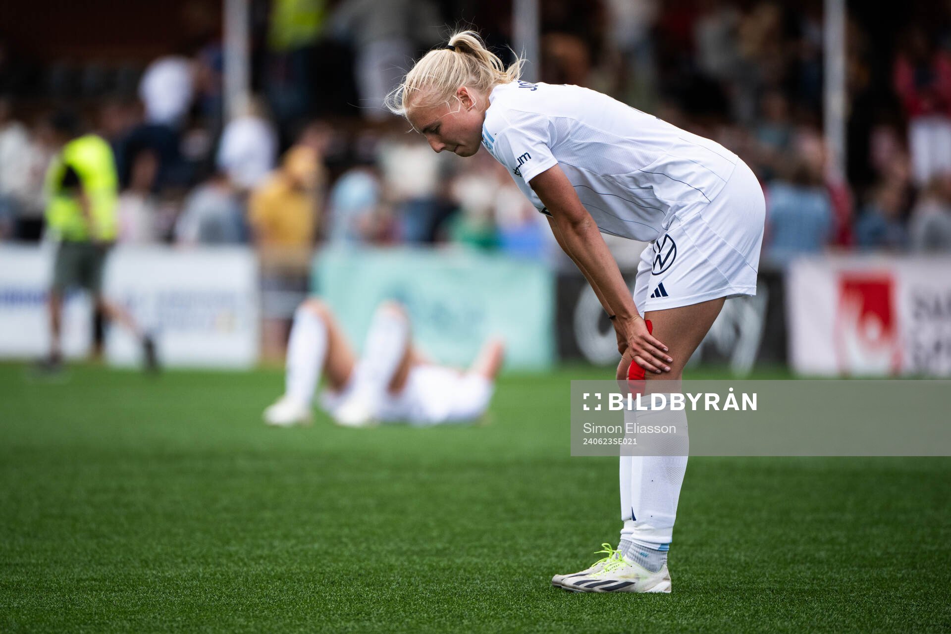 Djurgårdens Stinalisa Johansson deppar