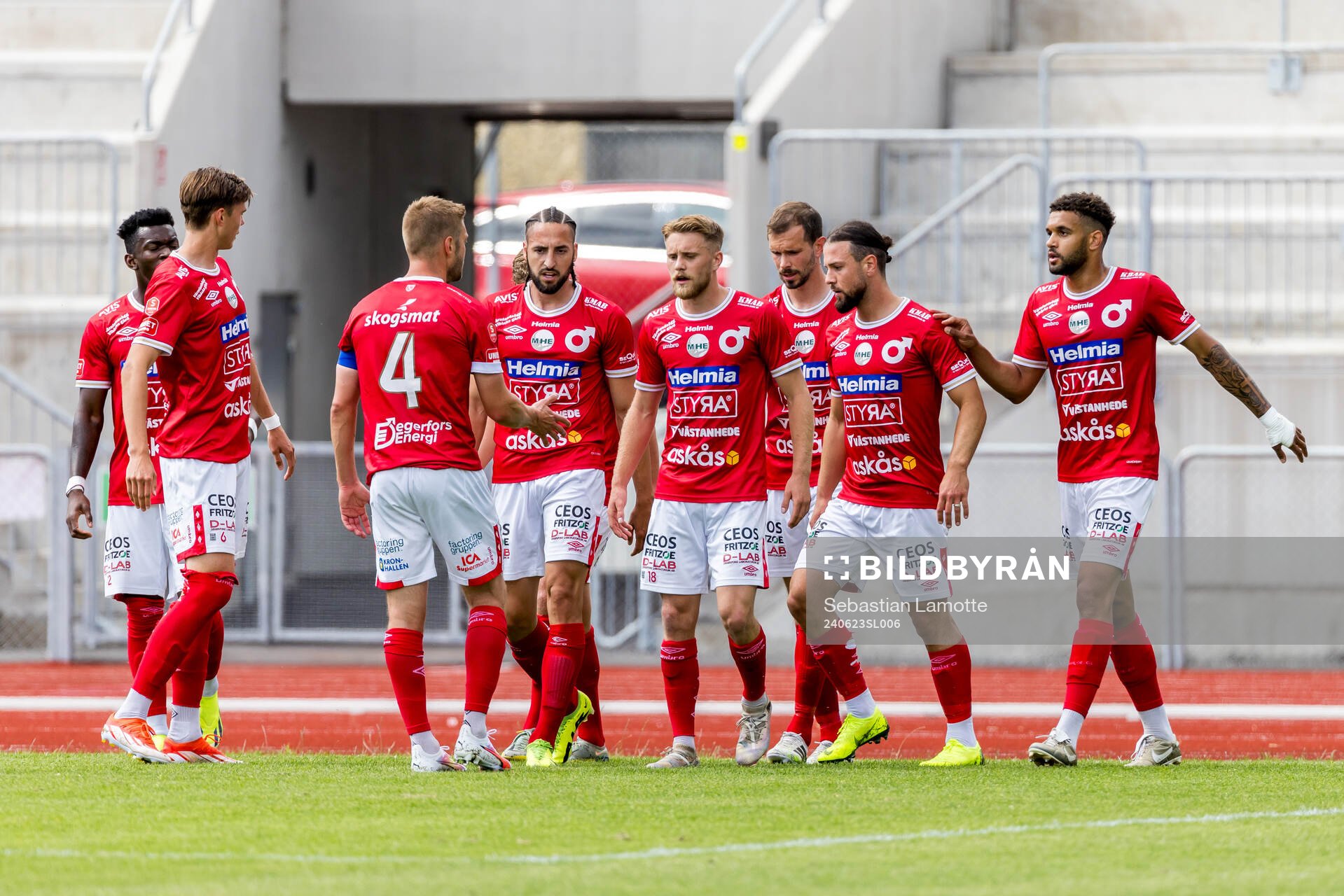 Degerfors Dijan Vukojevic jublar