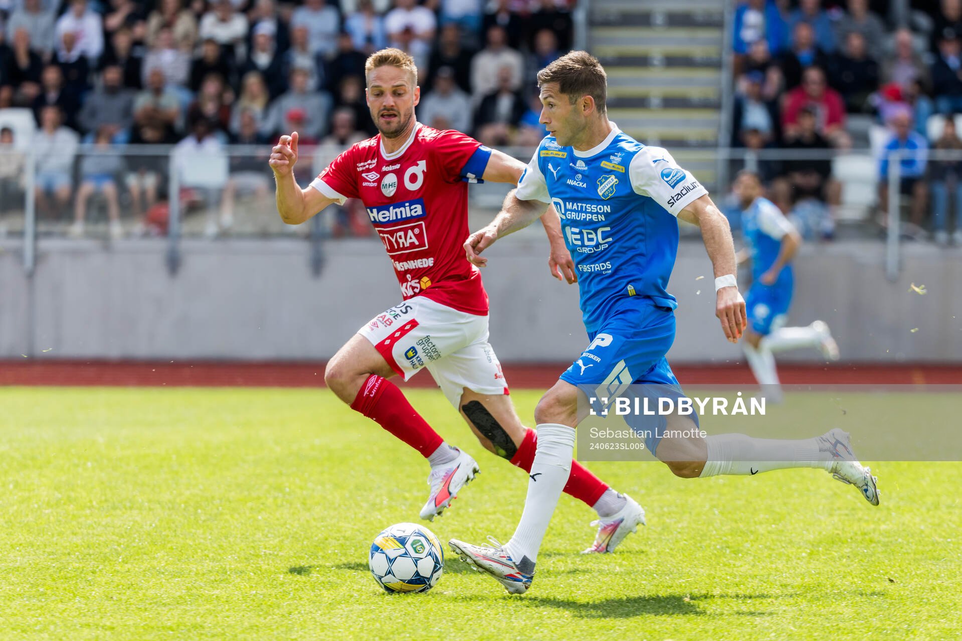IK Oddevolds Liridon Kalludra och Degerfors Johan