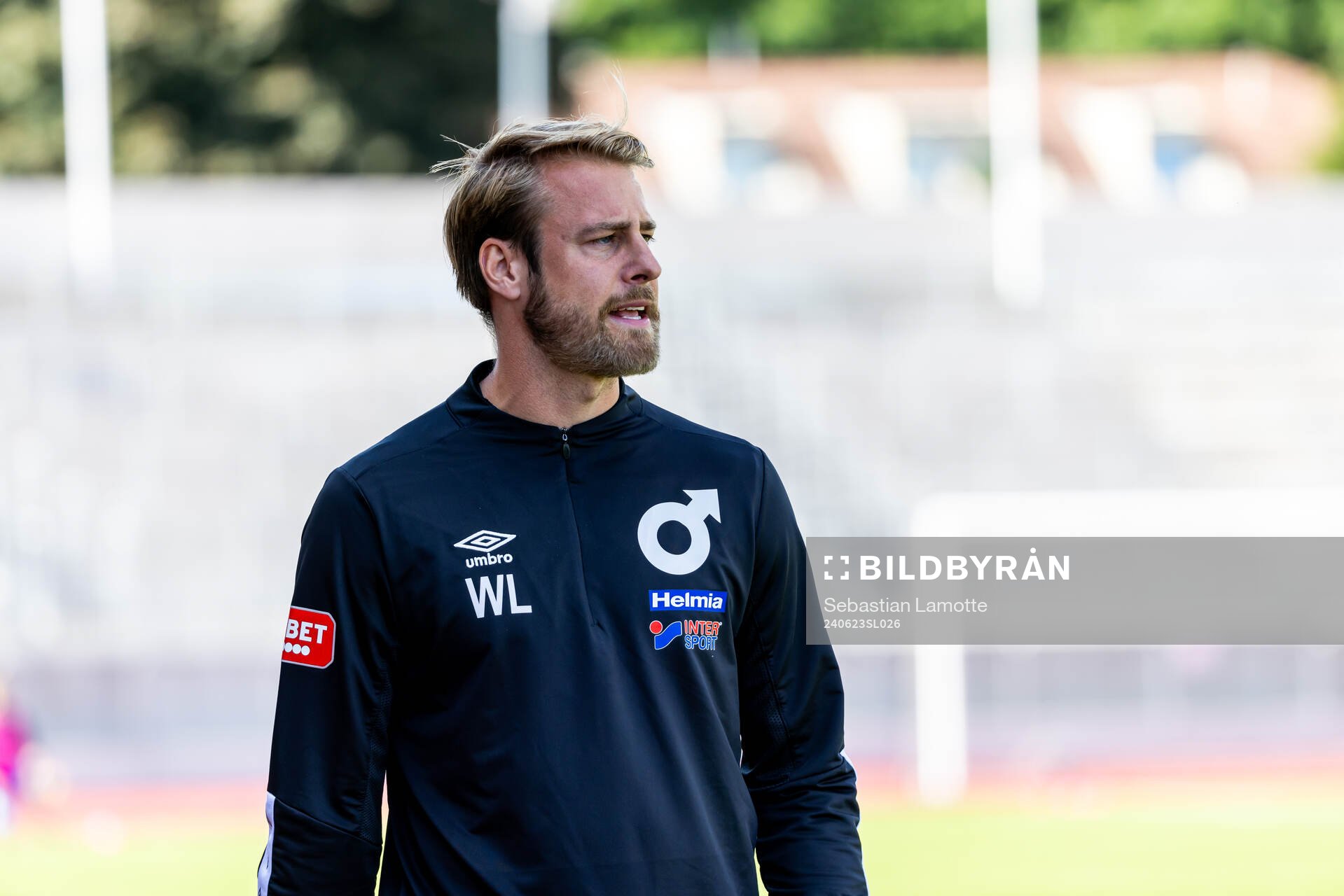 Degerfors tränare WIlliam Lundin