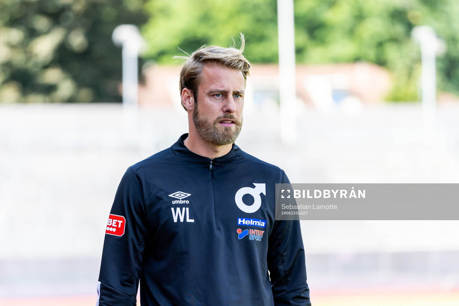 Degerfors tränare WIlliam Lundin