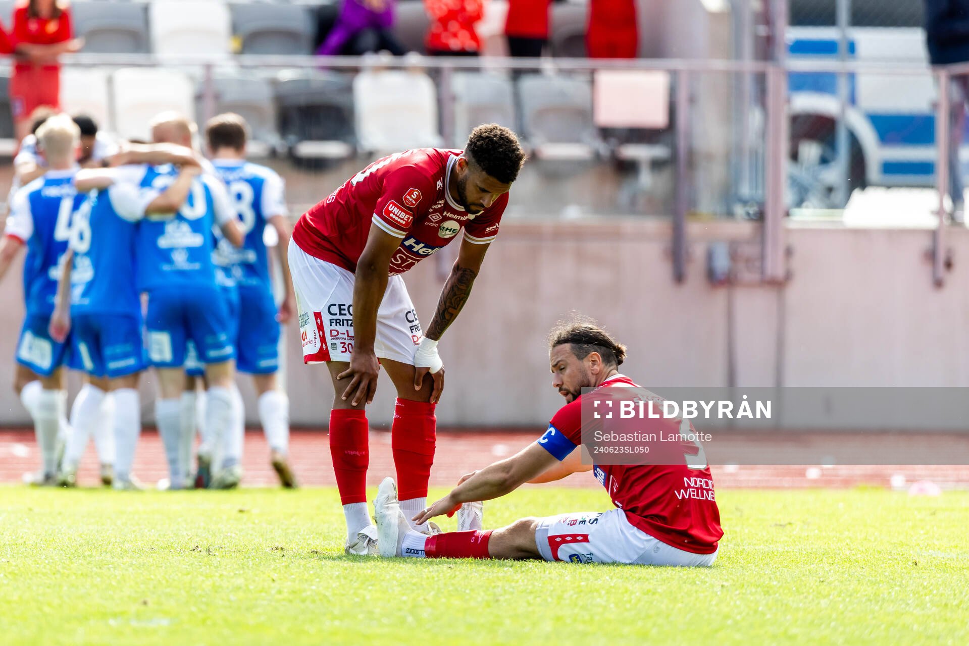 Degerfors Bernardo Gil Coutinho Morgado och Abdelkarim