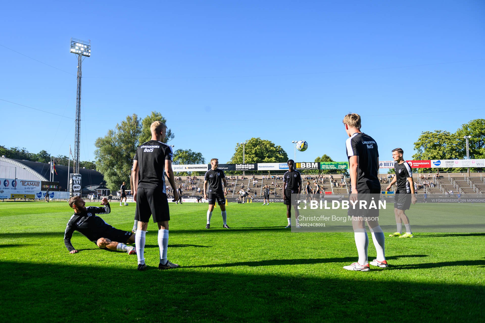 Landskronas Filip Sachpekidis, Jesper Strid och Robin Dzabic