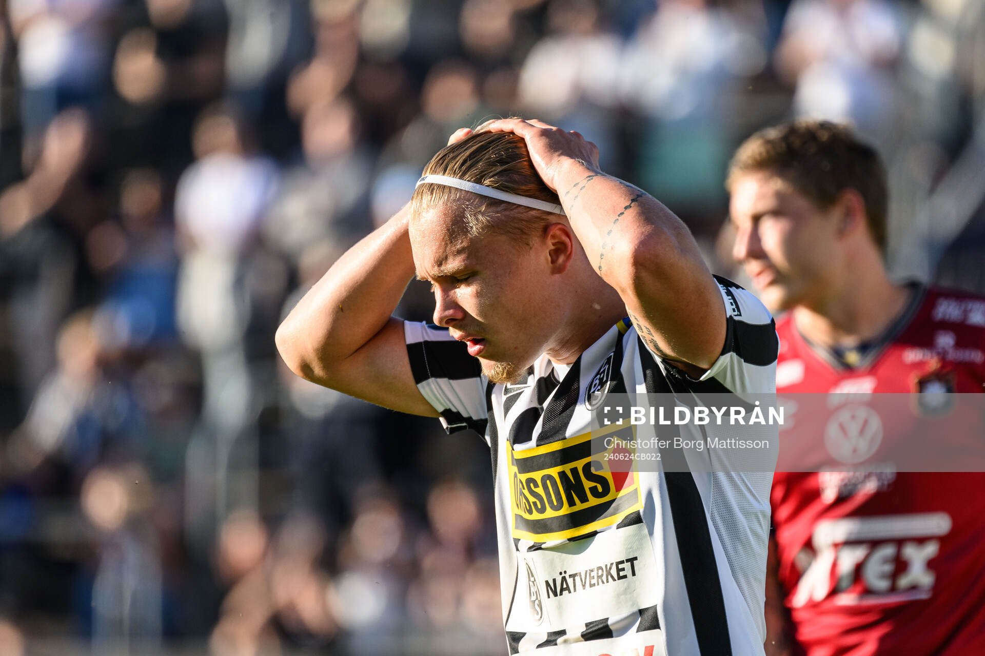 Landskronas Vincent Sundberg deppar