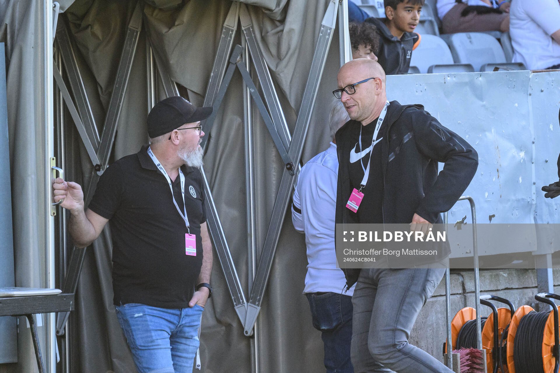 Landskronas sportchef Billy Magnusson lämnar planen