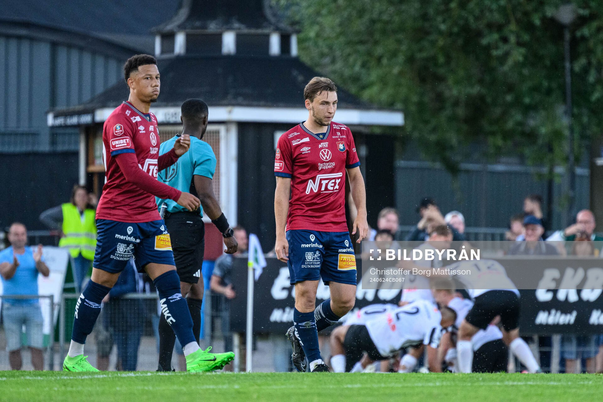 Örgrytes Tobias Sana och William Svensson deppar