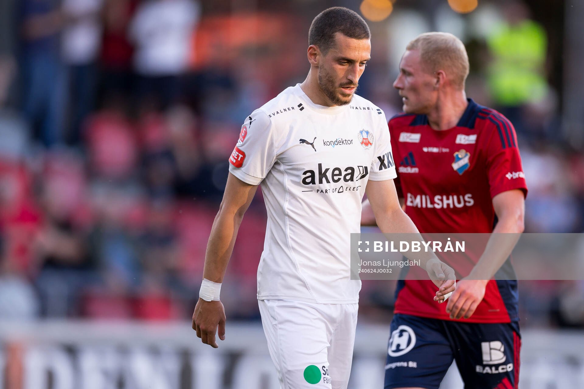 Helsingborgs Arian Kabashi deppar