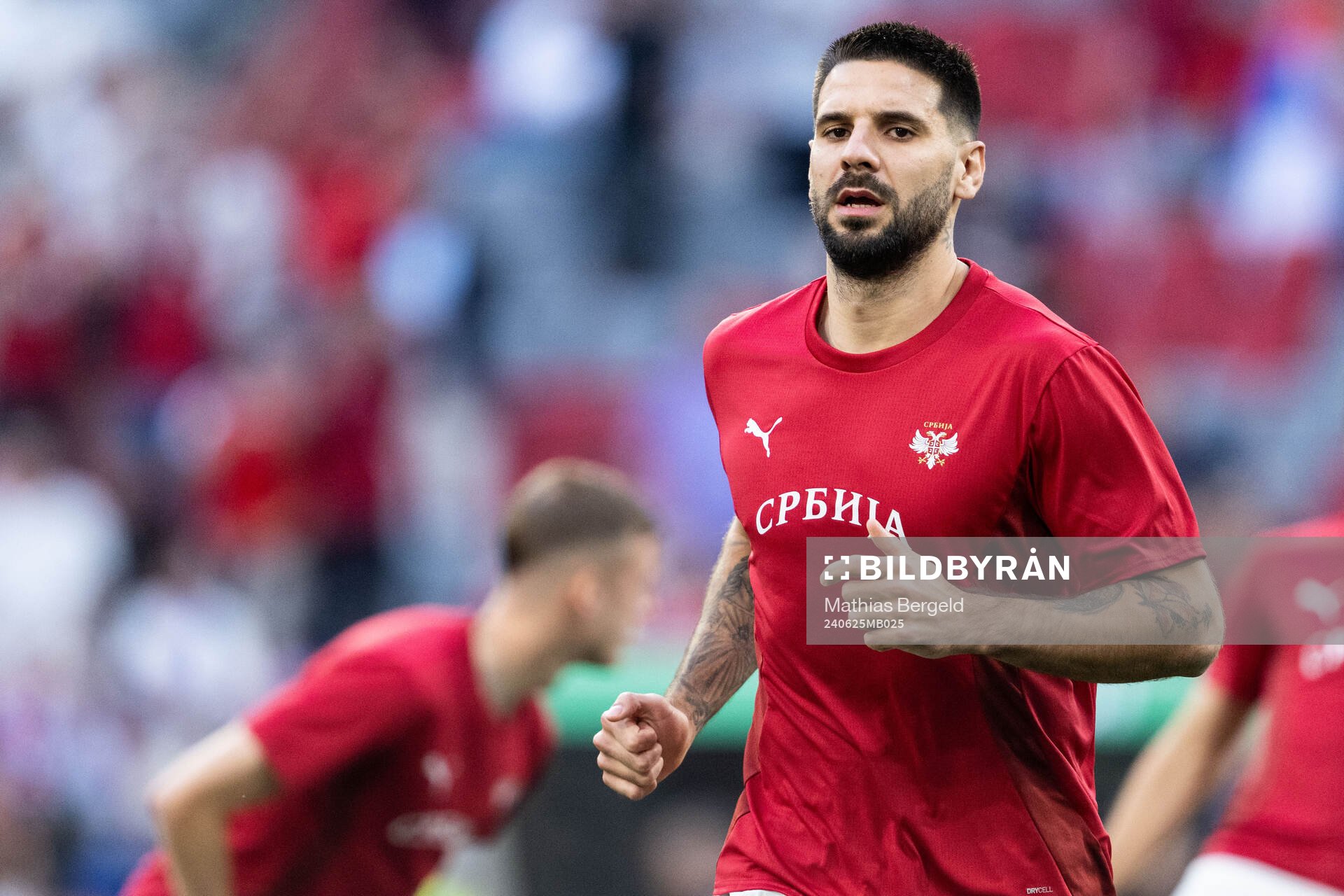 Aleksandar Mitrovic of Serbia