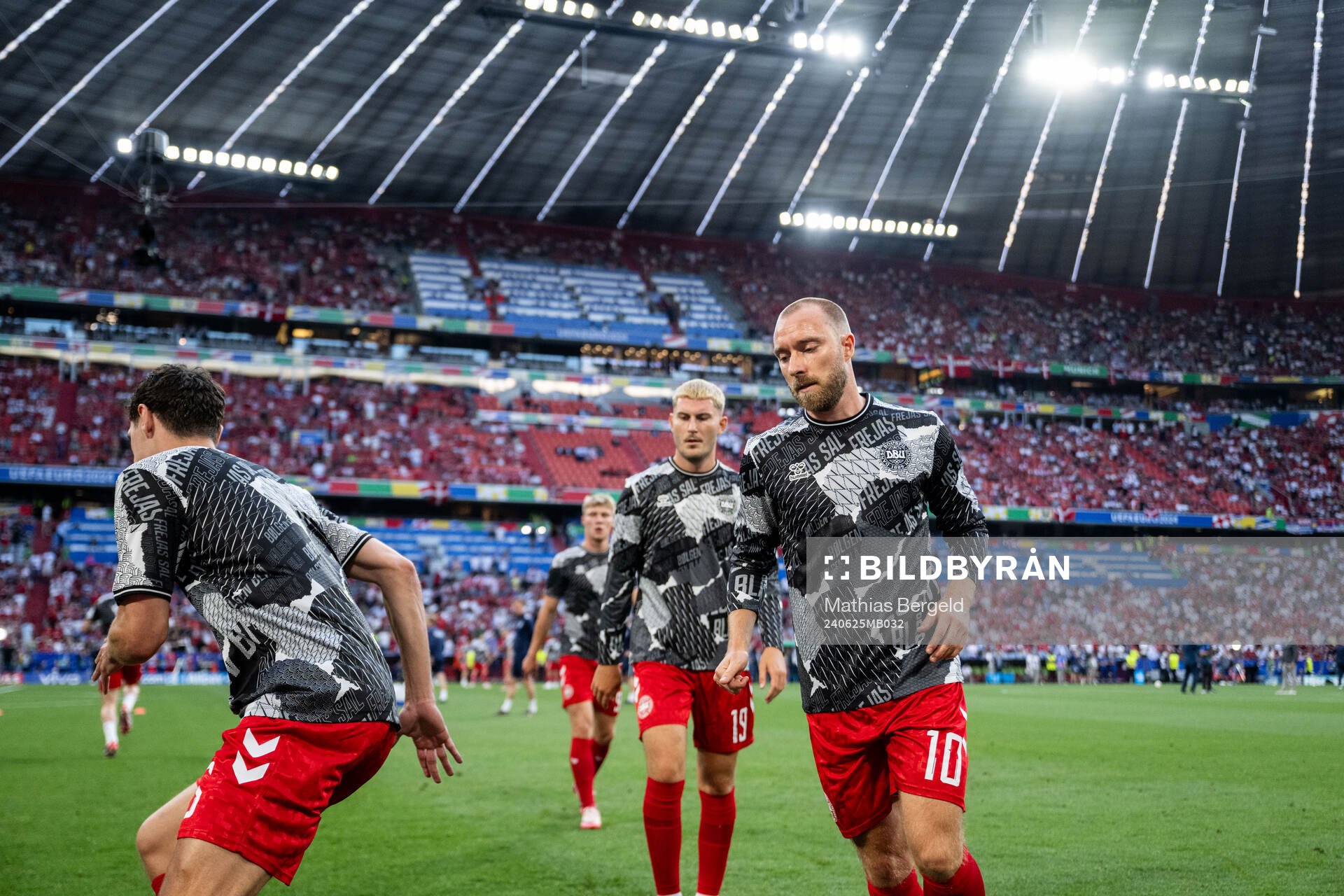 Christian Eriksen of Denmark