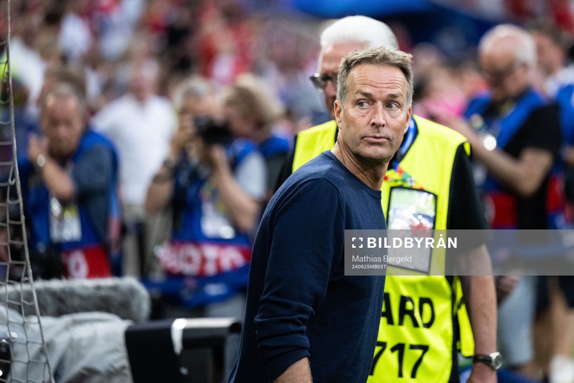 Head coach Kasper Hjulmand of Denmark