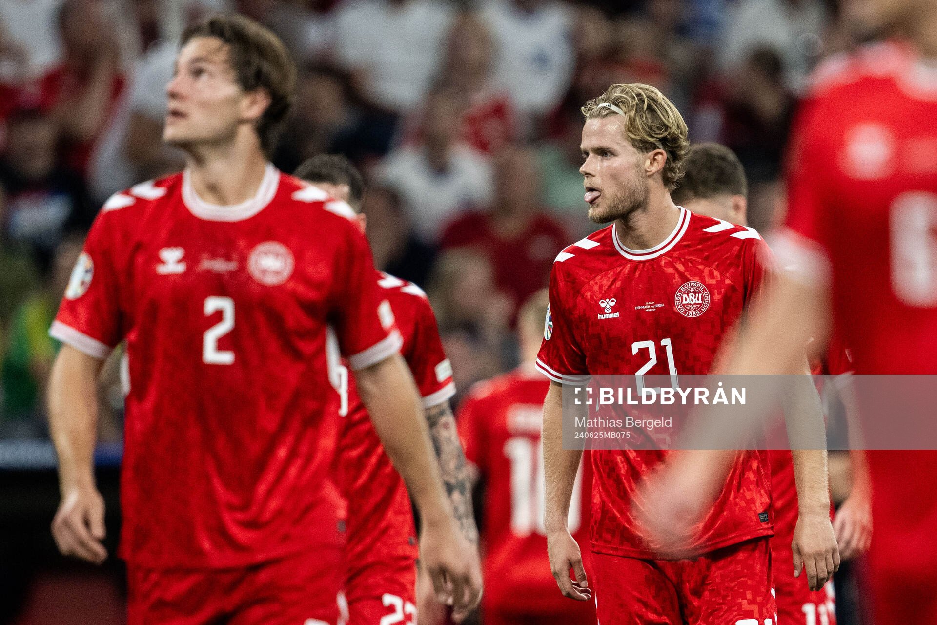 Morten Hjulmand of Denmark
