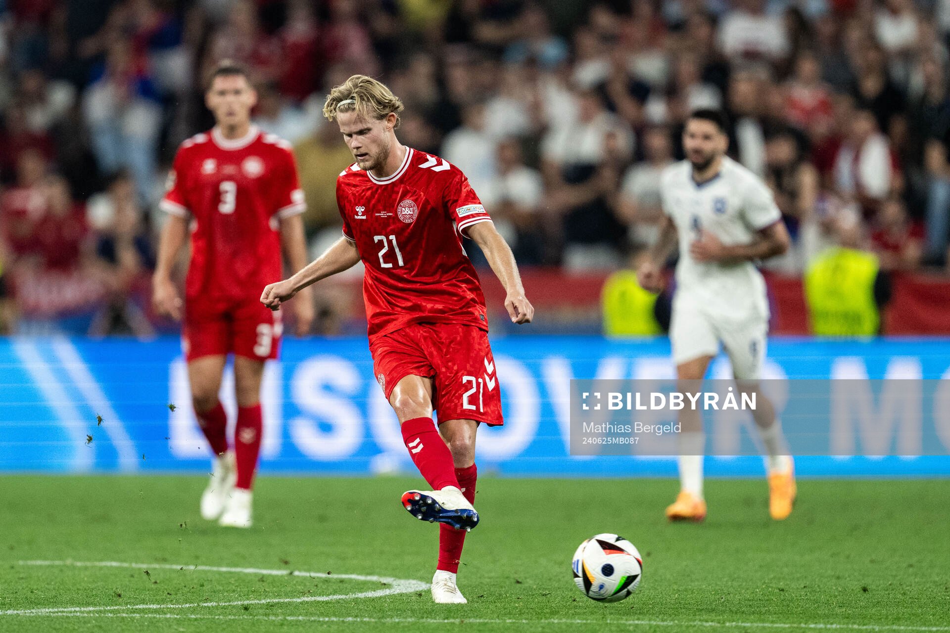 Morten Hjulmand of Denmark