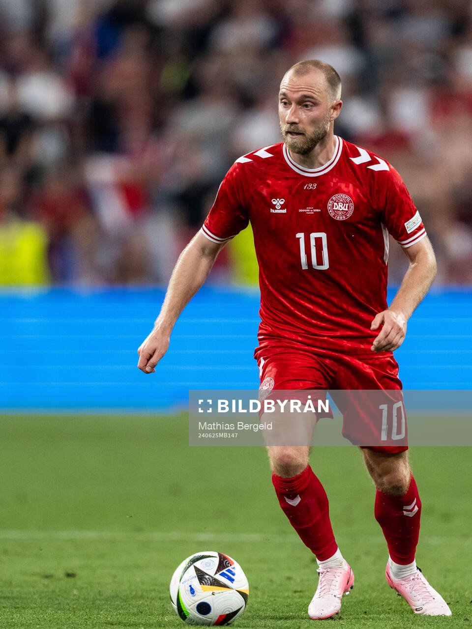 Christian Eriksen of Denmark