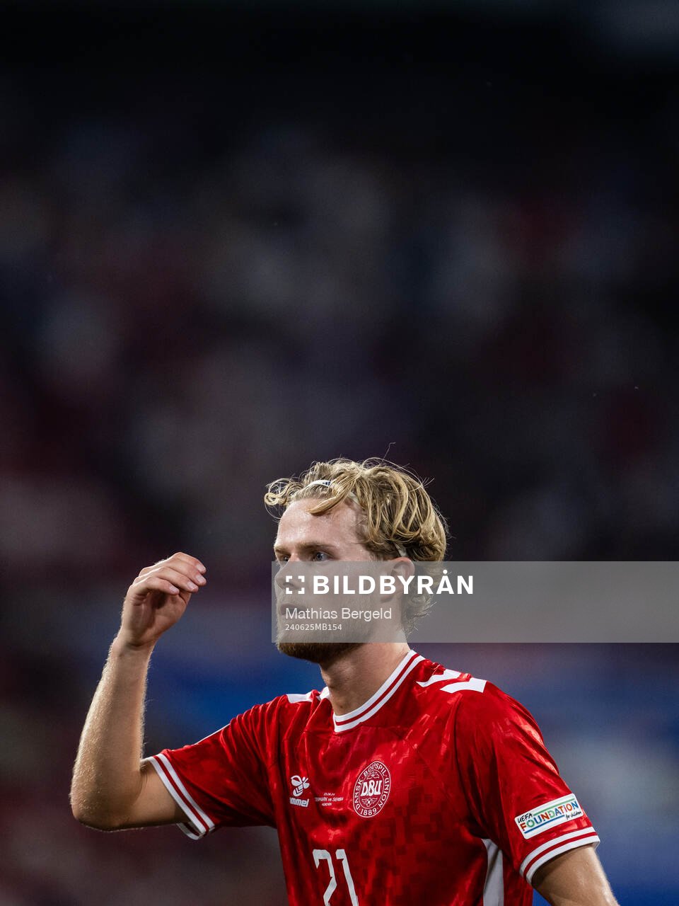 Morten Hjulmand of Denmark