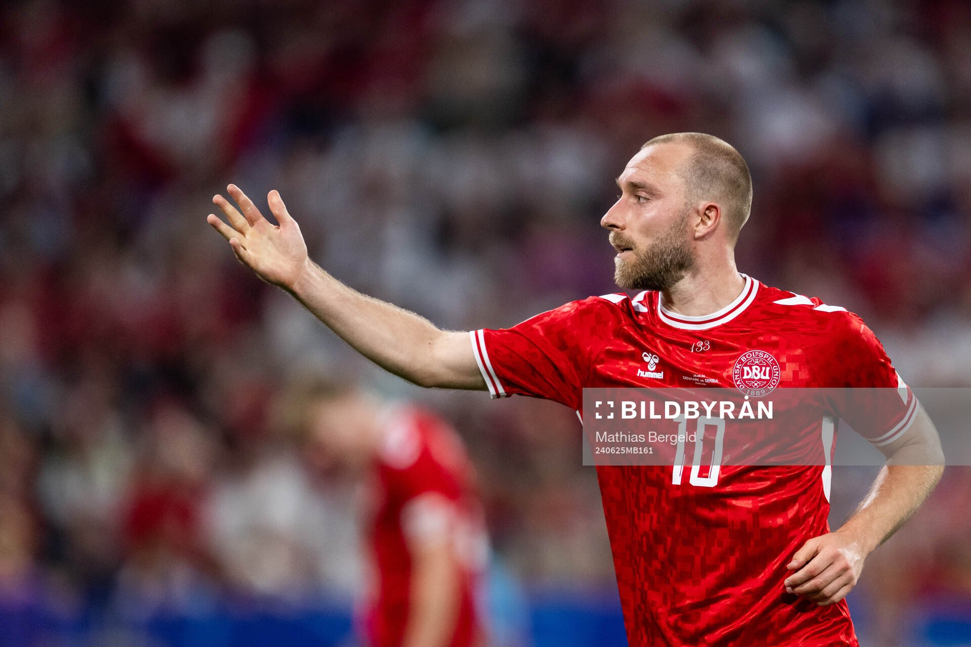 Christian Eriksen of Denmark