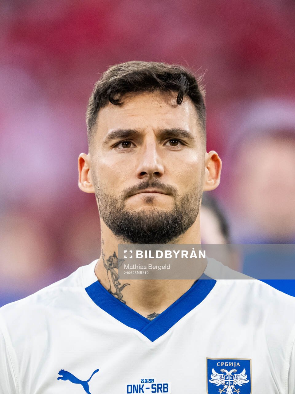 Nemanja Gudelj of Serbia