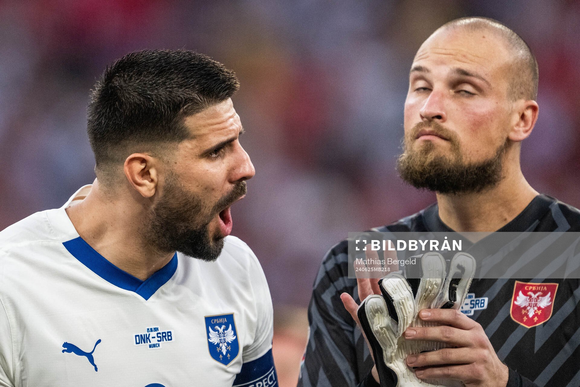 Aleksandar Mitrovic of Serbia