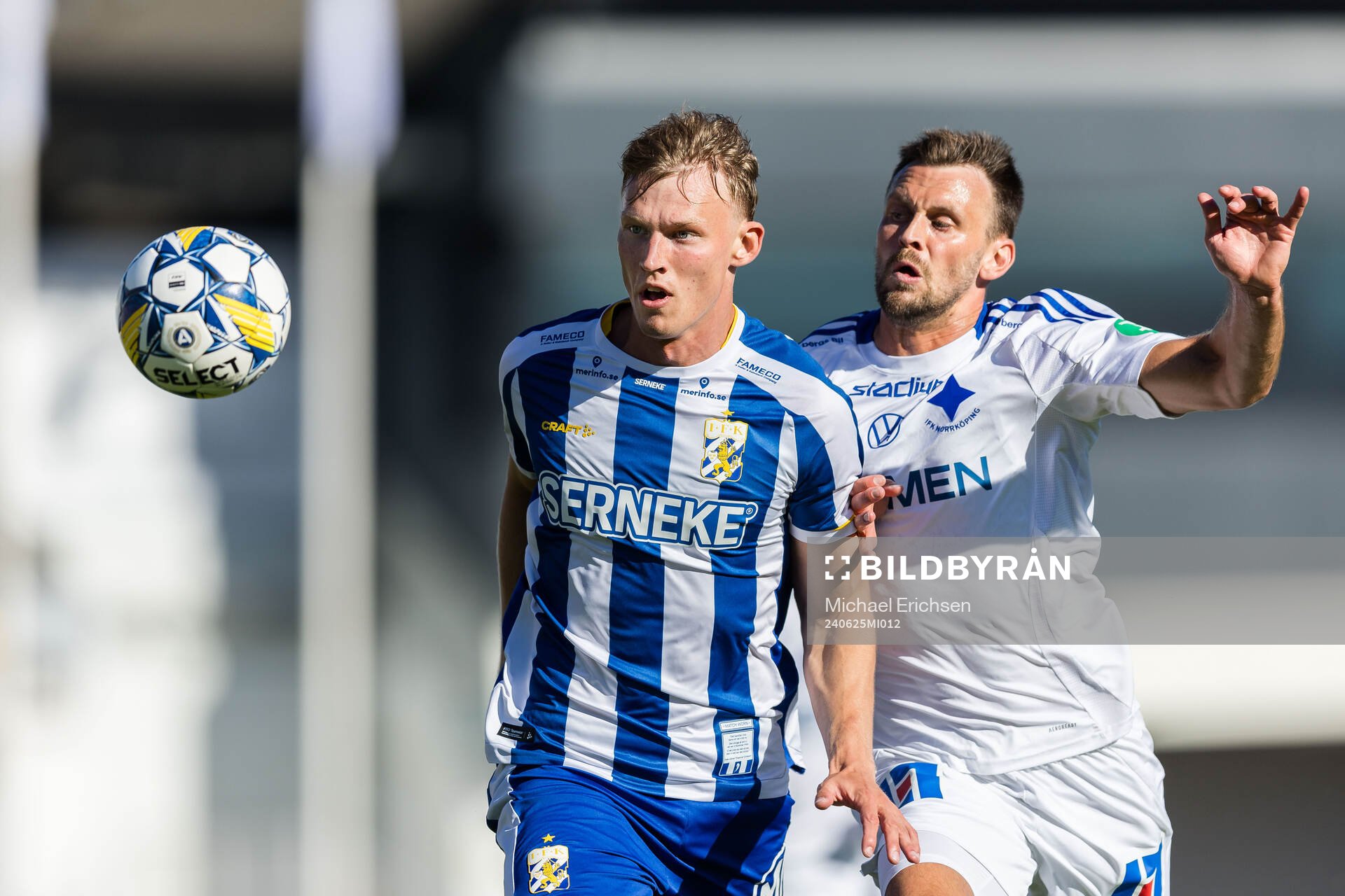 IFK Göteborgs Laurs Skjellerup och IFK Norrköpings Max