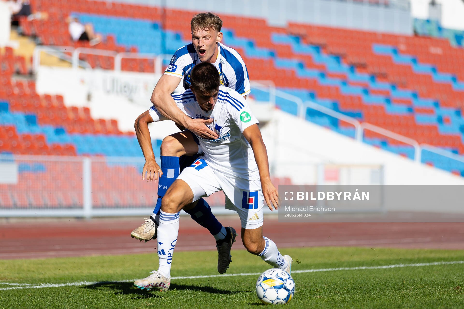 IFK Göteborgs Laurs Skjellerup och IFK Norrköpings Carl