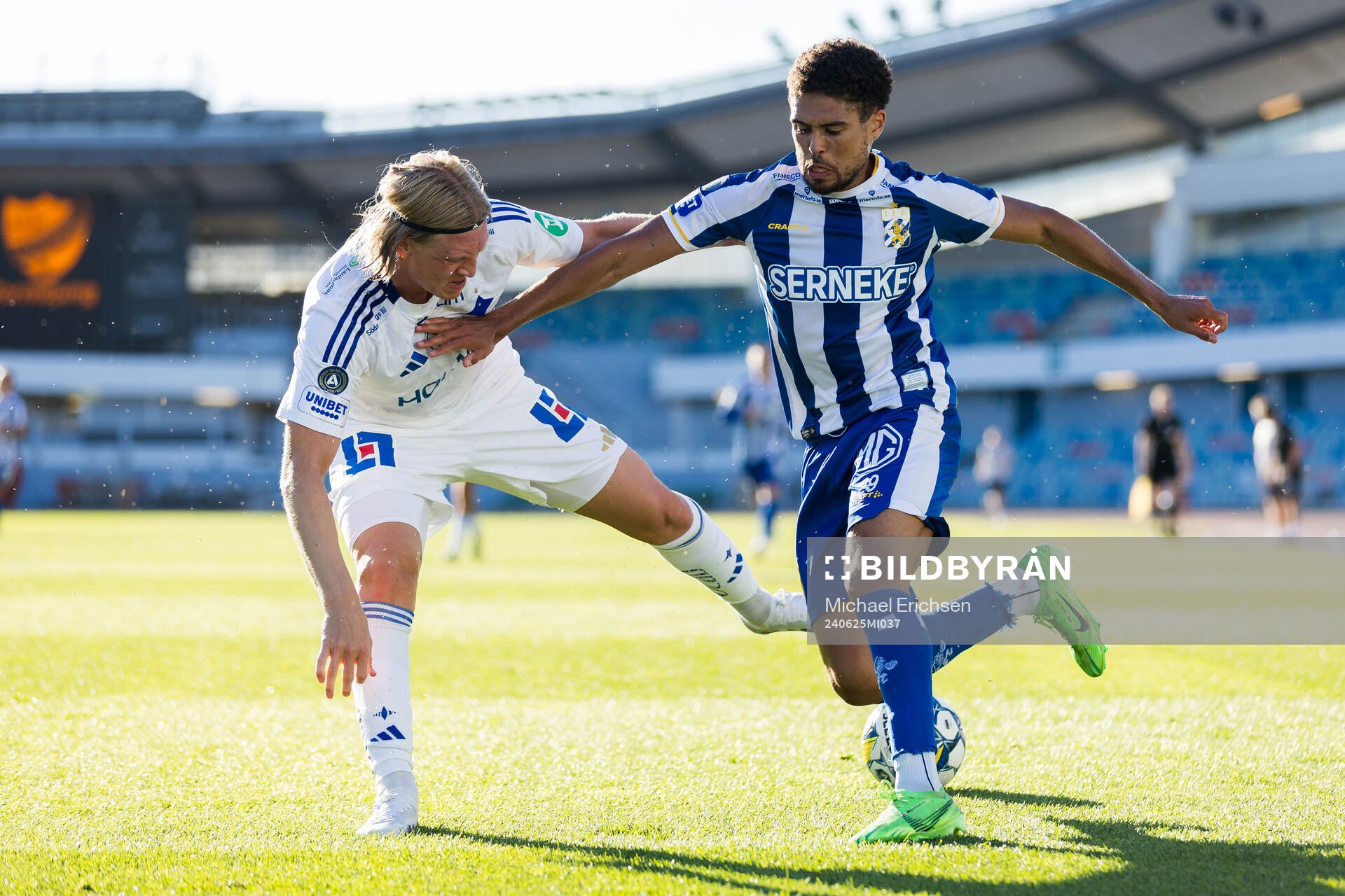IFK Norrköpings Daniel Fritz Eid och IFK Göteborgs Thomas