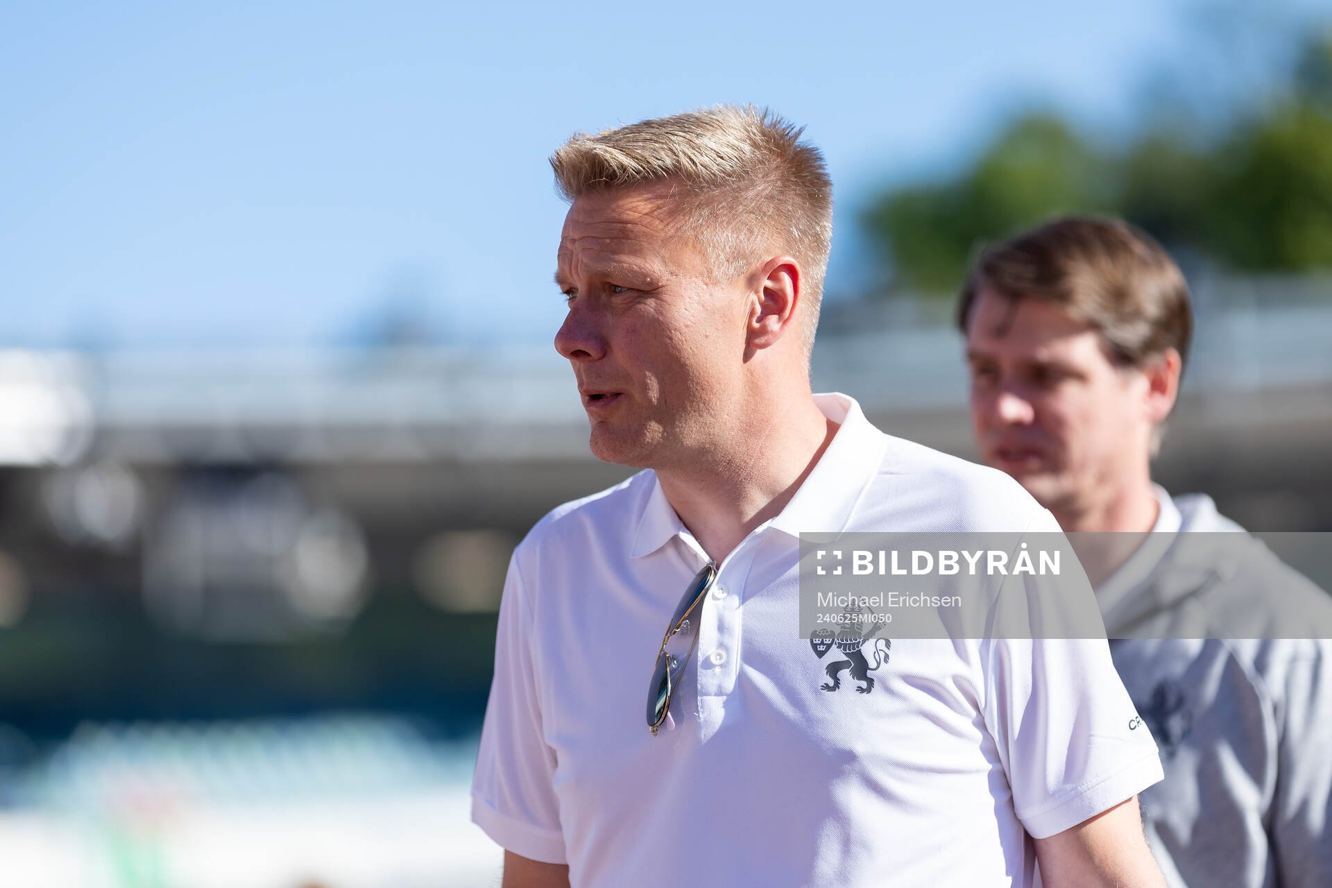 IFK Göteborgs tränare Stefan Billborn innan