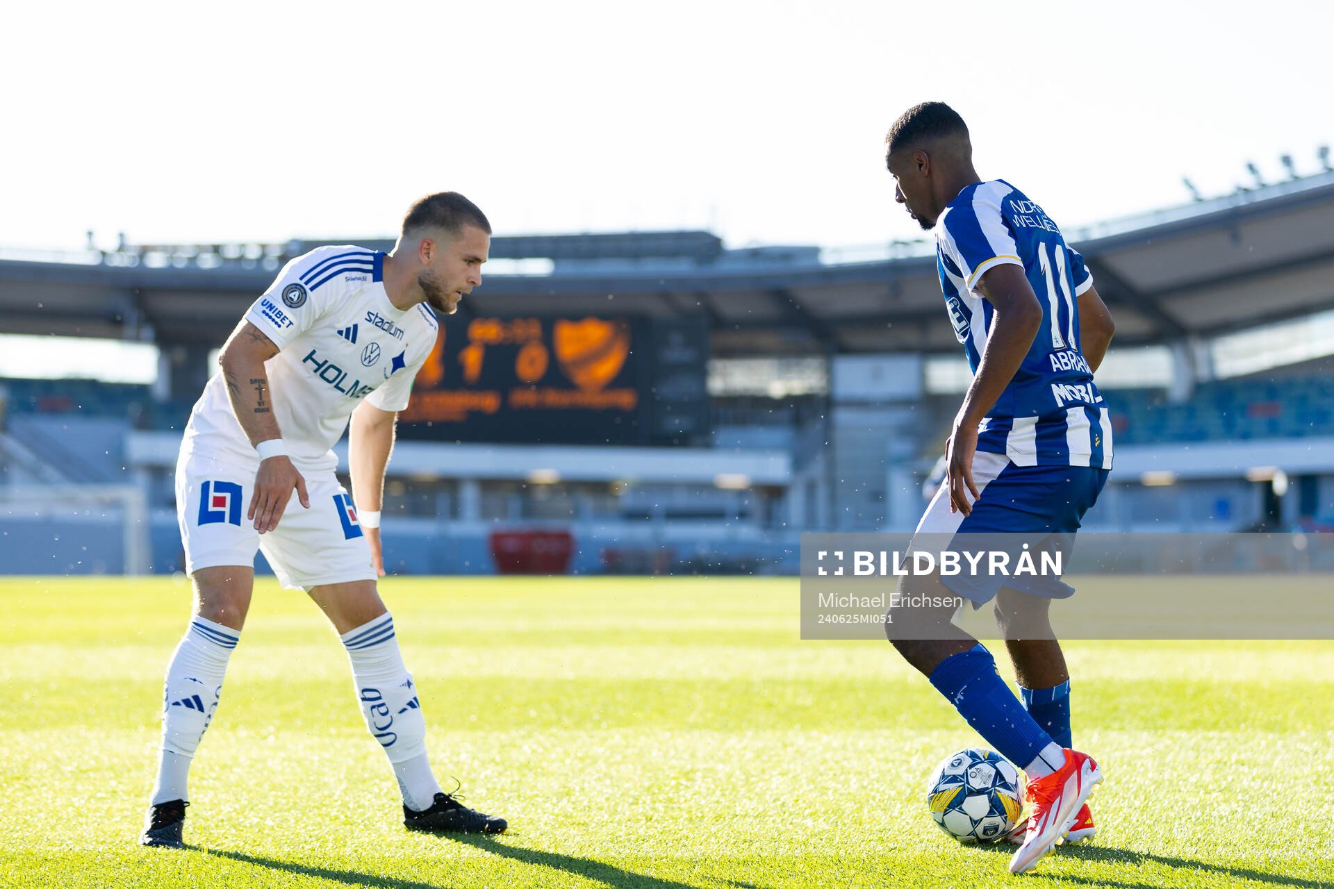 IFK Norrköpings Amadeus Sögaard och IFK Göteborgs Paulos