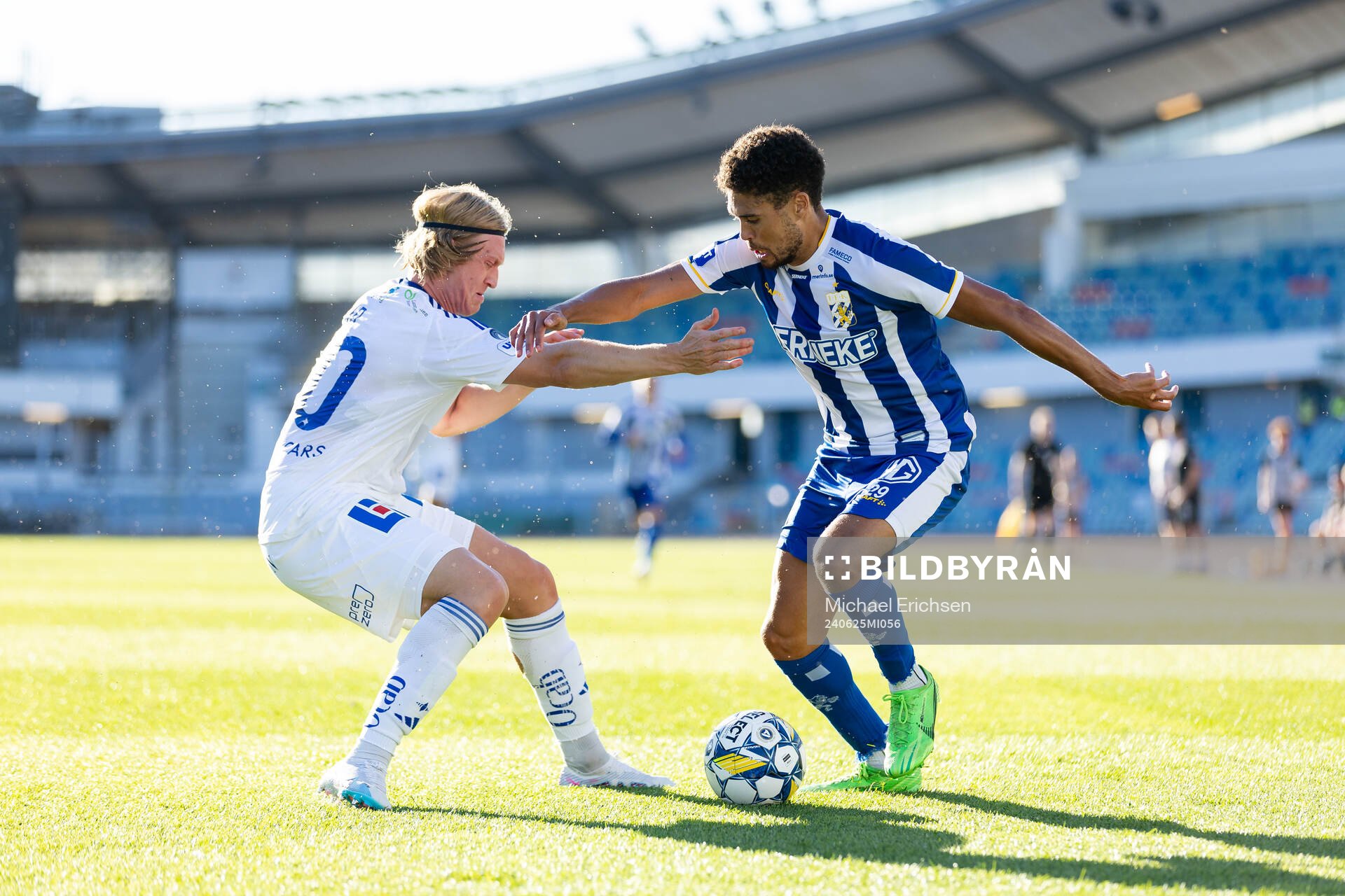IFK Norrköpings Daniel Fritz Eid och IFK Göteborgs Thomas