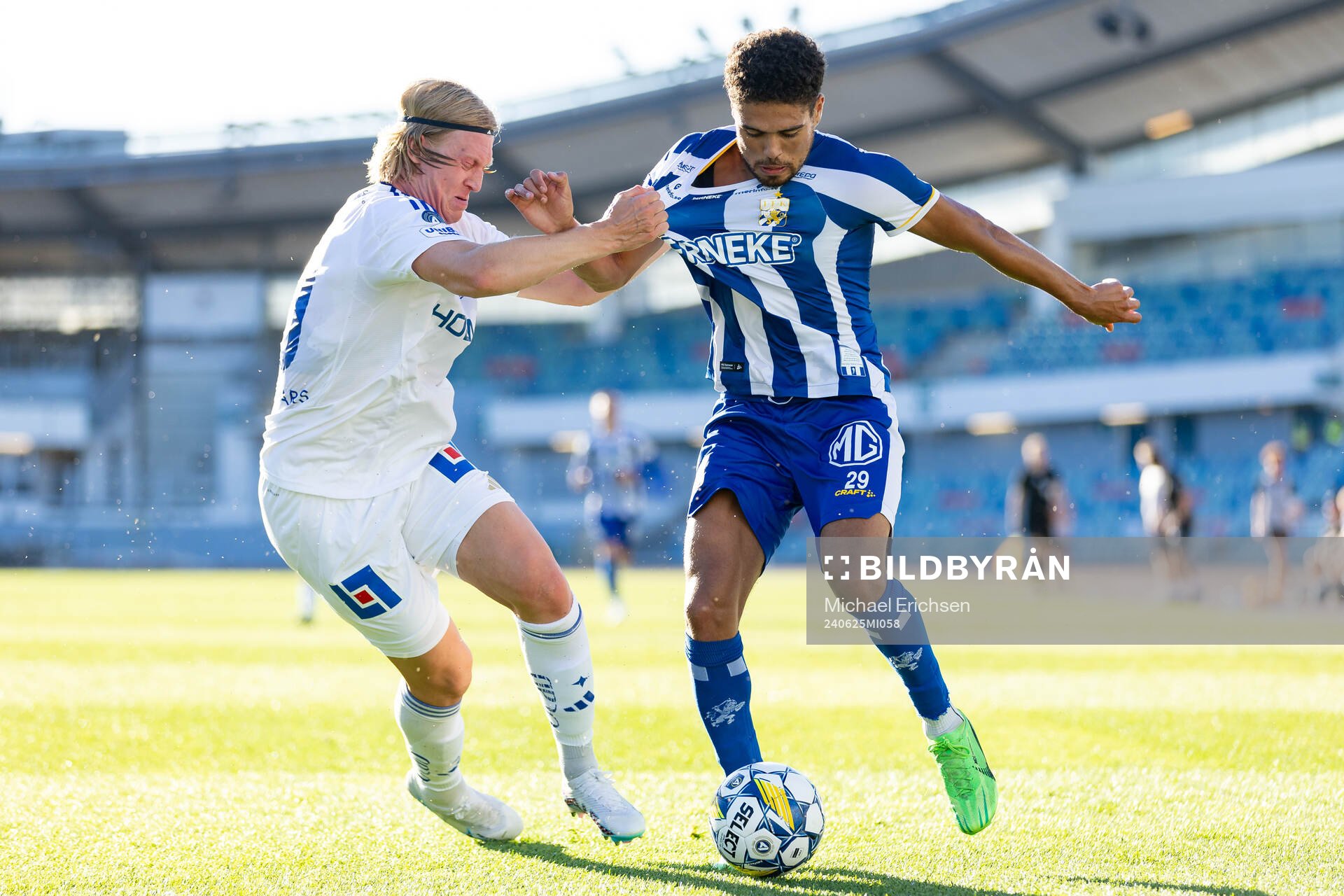 IFK Norrköpings Daniel Fritz Eid och IFK Göteborgs Thomas