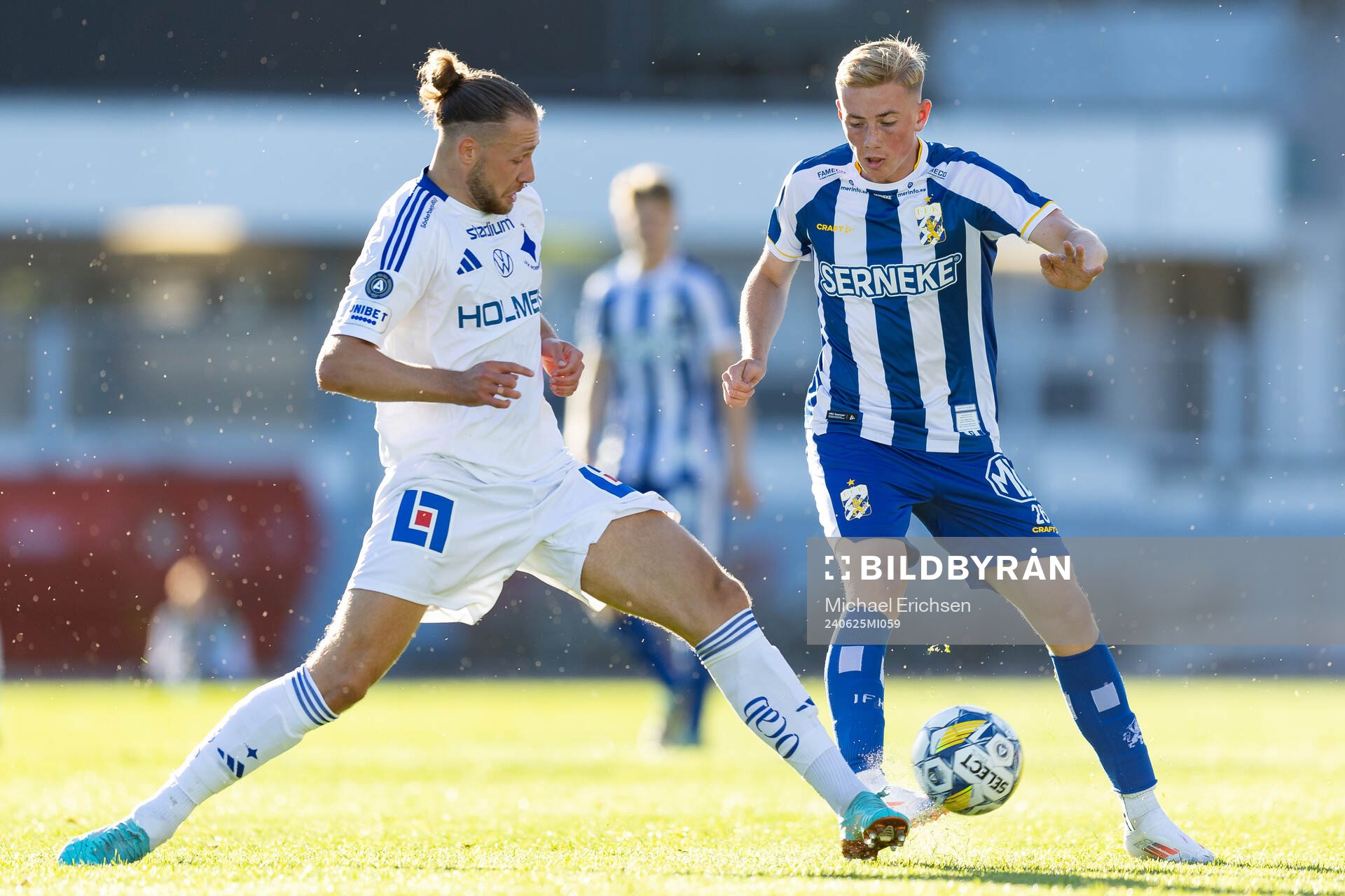 IFK Norrköpings Kevin Höög Jansson och IFK Göteborgs