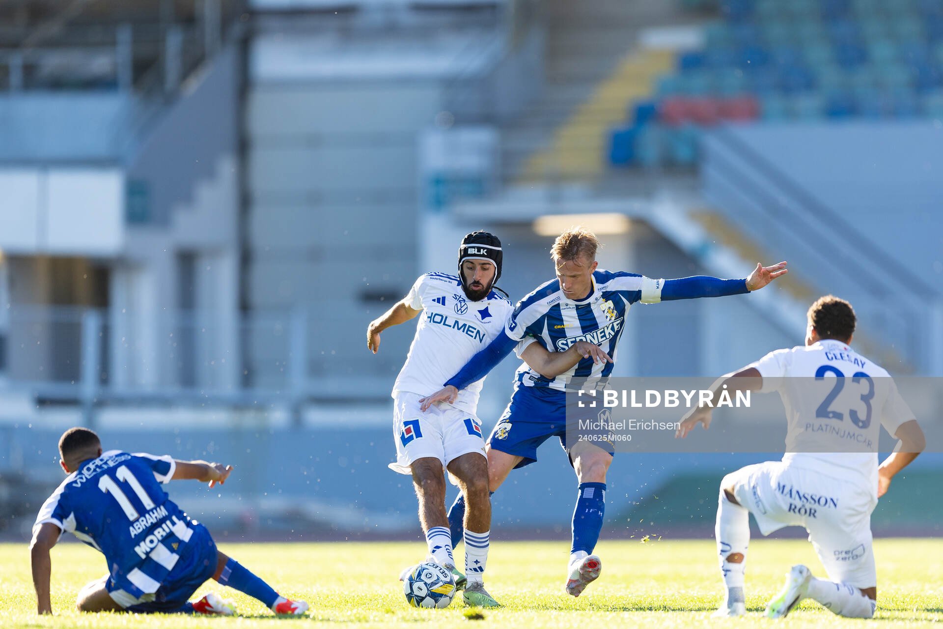 IFK Norrköpings Kristoffer Khazeni och IFK Göteborgs
