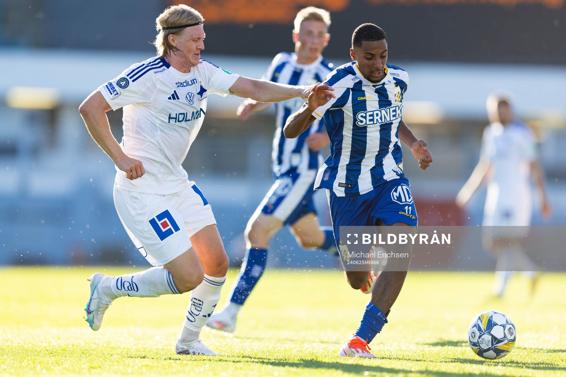 IFK Norrköpings Daniel Fritz Eid och IFK Göteborgs Paulos