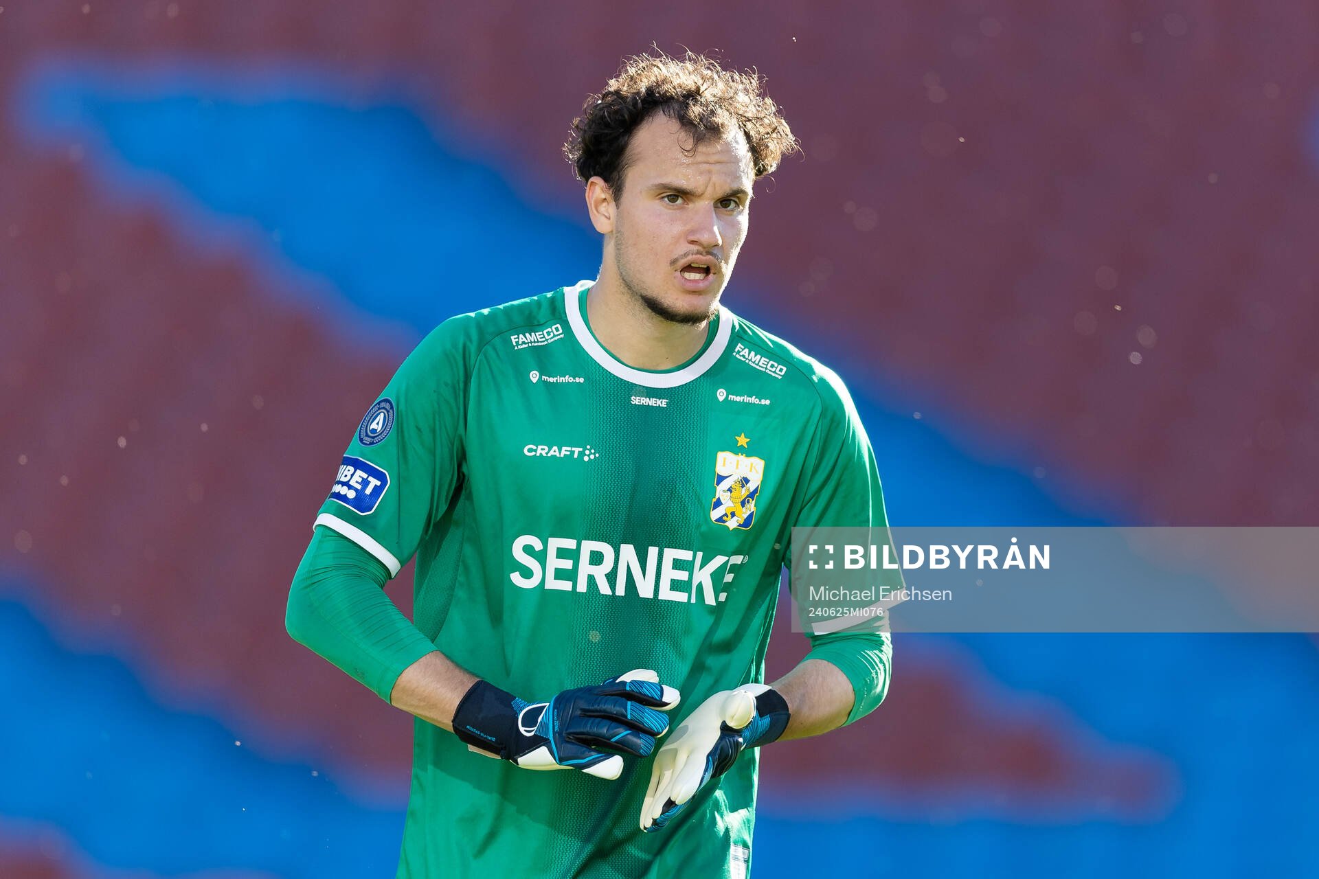 IFK Göteborgs målvakt Elis Bishesari