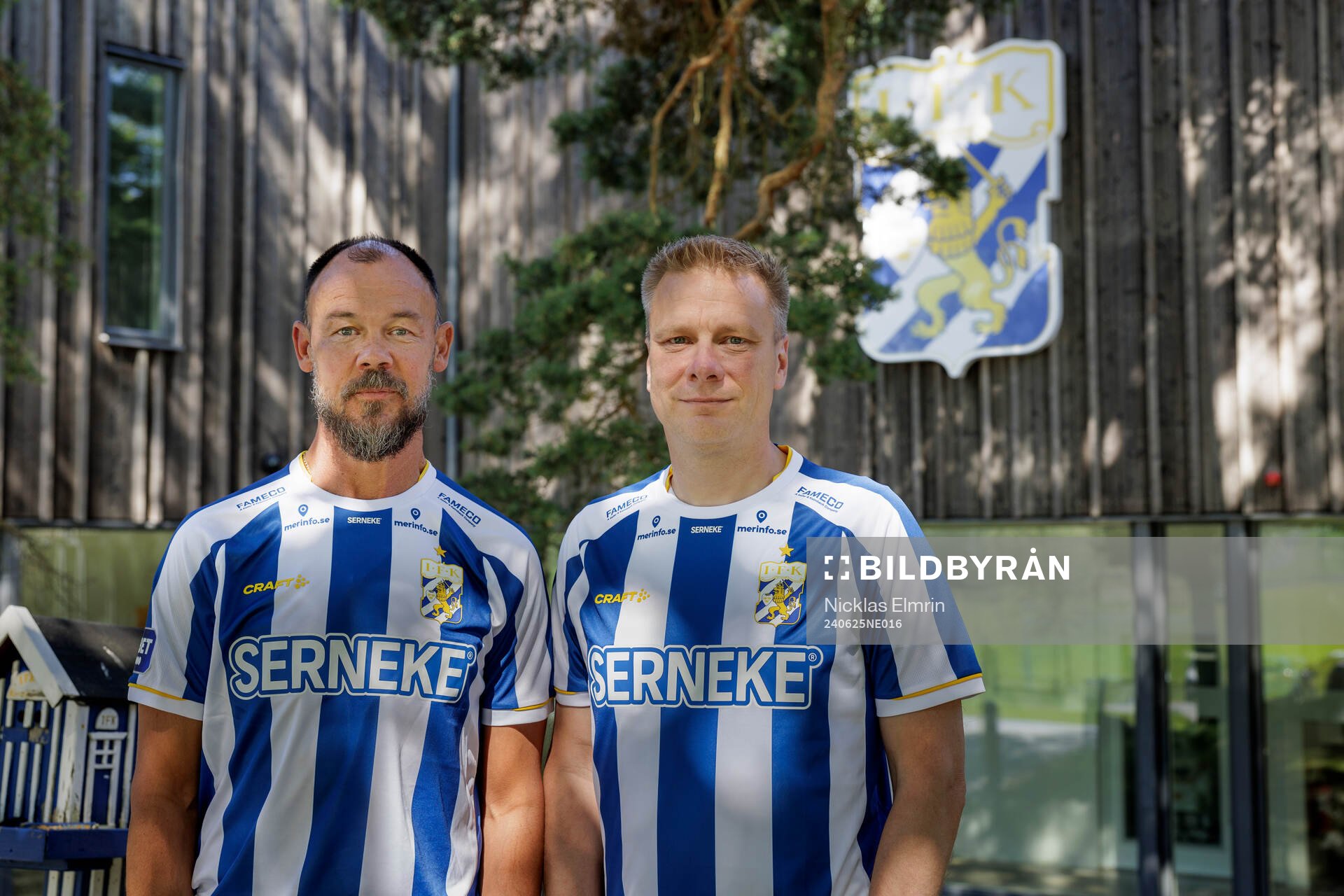 Joachim Björklund, assisterande tränare, och nya
