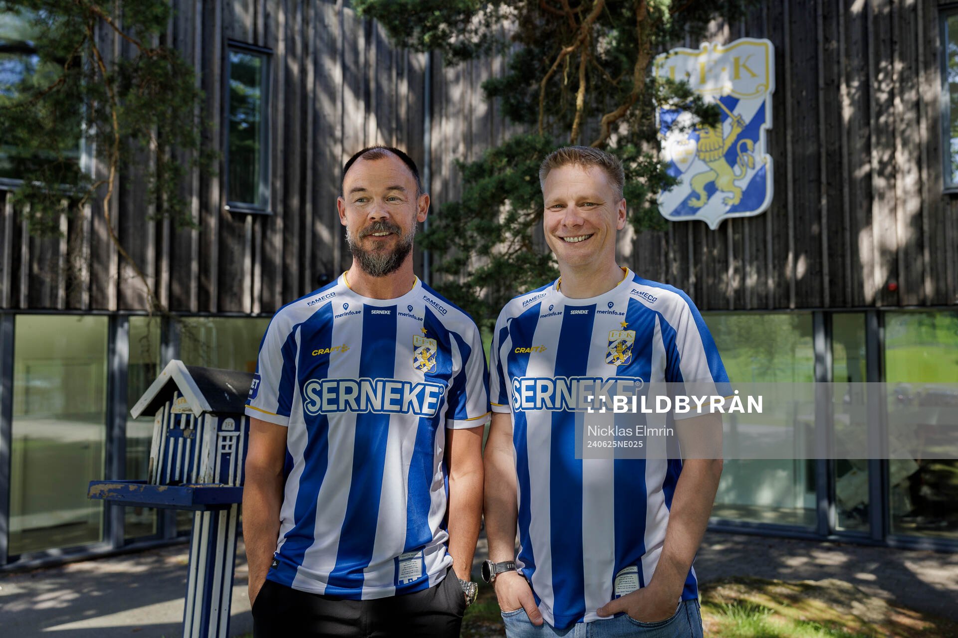 Joachim Björklund, assisterande tränare, och nya