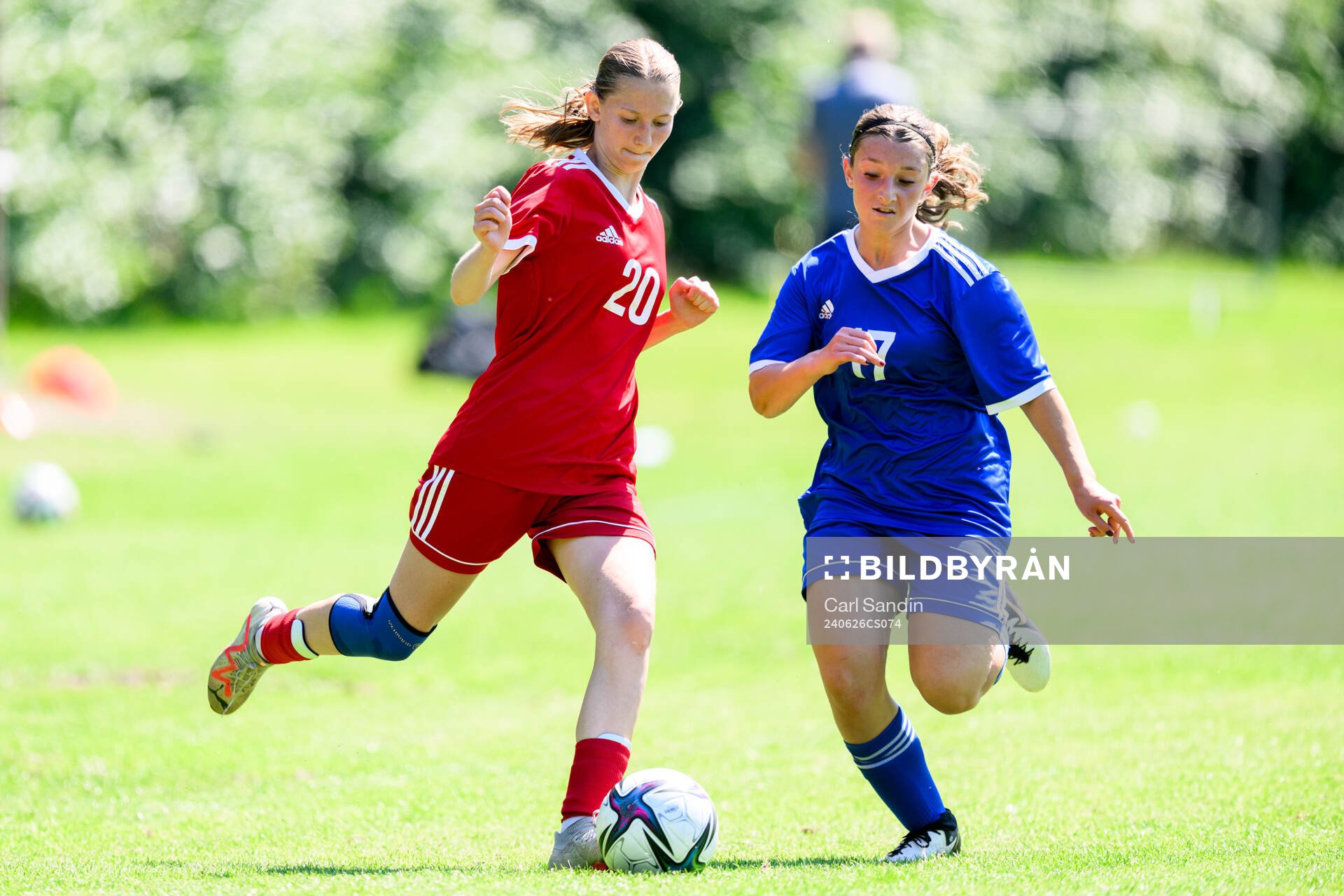 Lovis Åström, Selånger SK Fotboll och Audrina Lajthiza,
