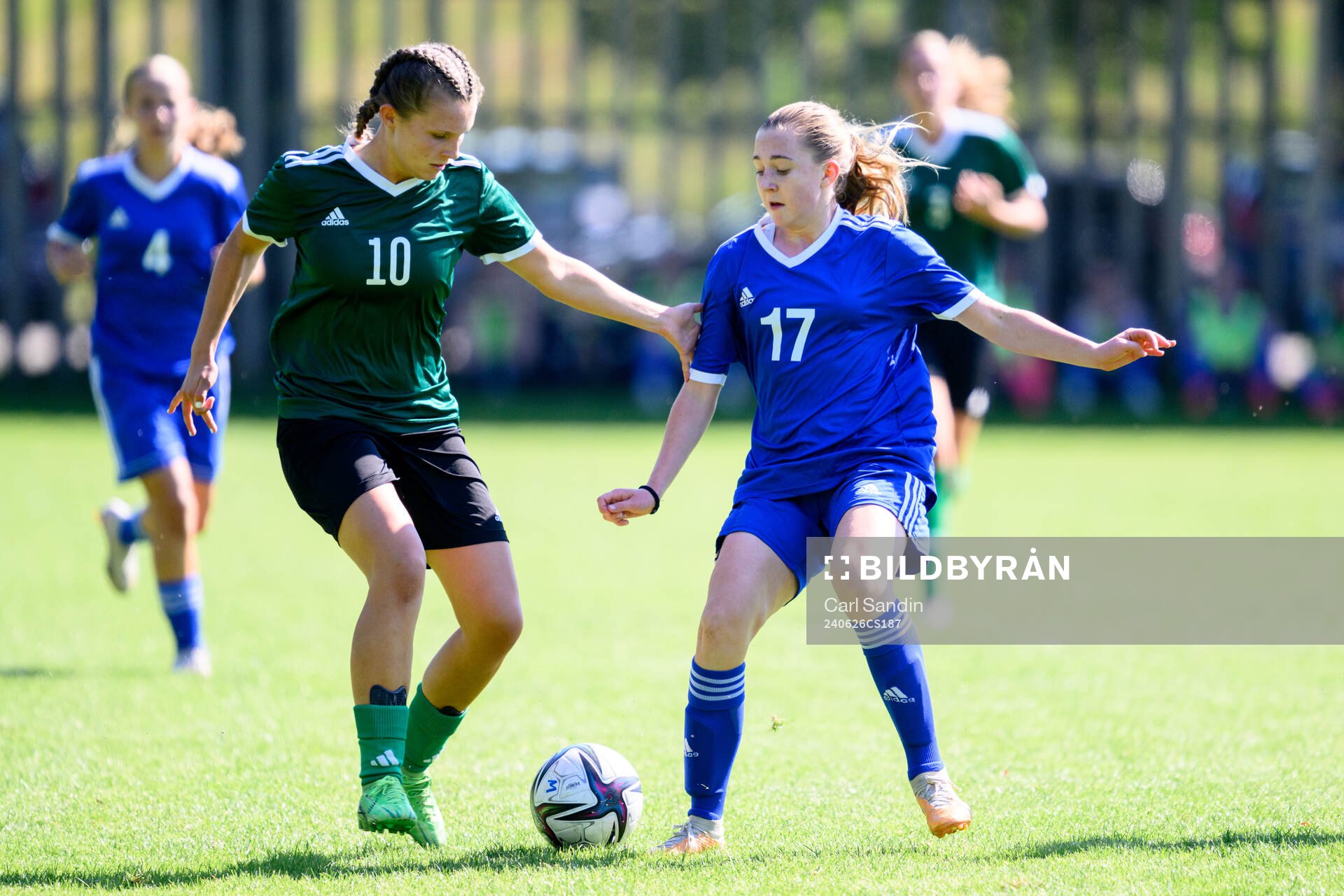 Ines Fredlund, Malmö FF Akademi och Matilda Warne,