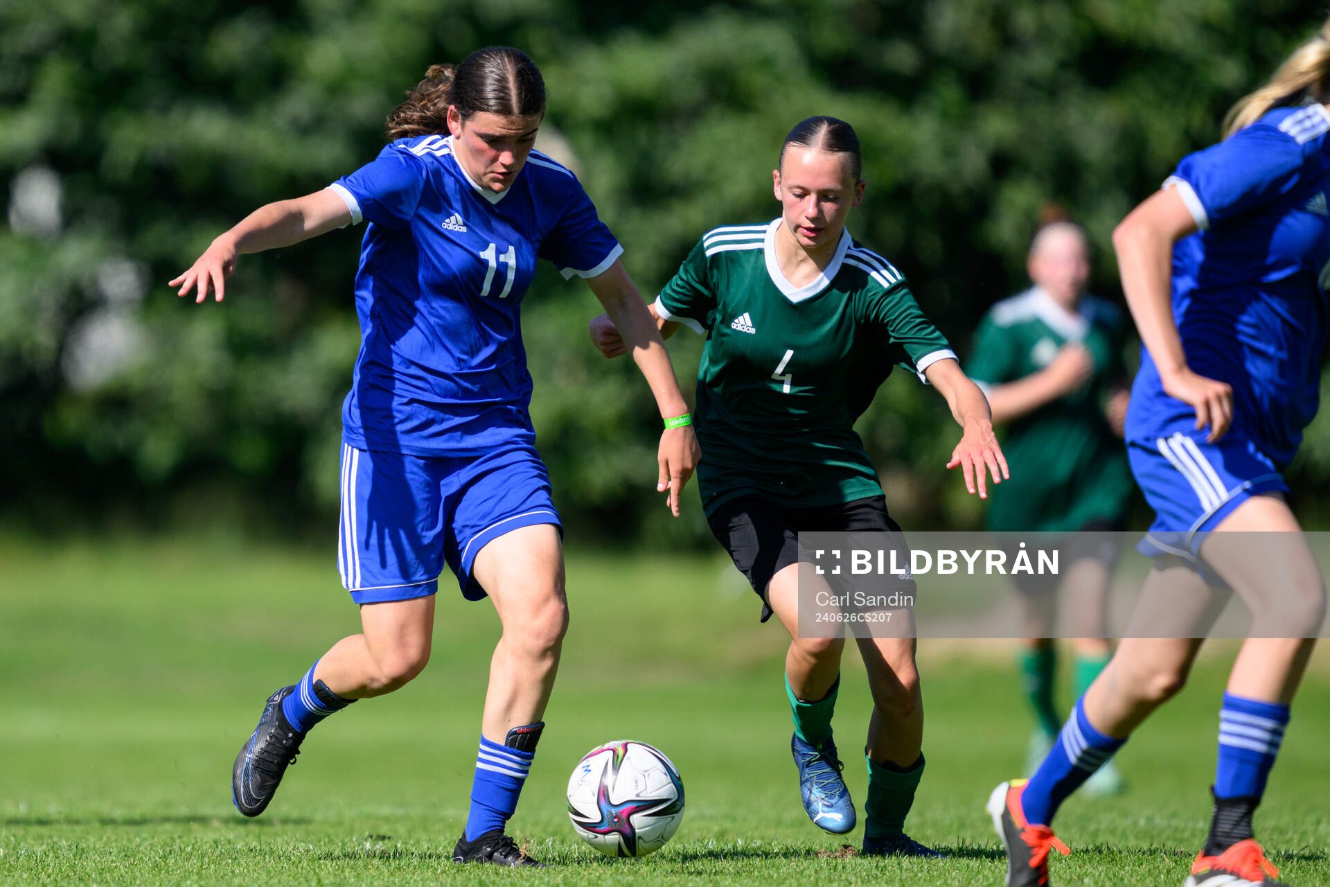Thea Kadic, Skiljebo SK och Lovisa Breland, Malmö FF