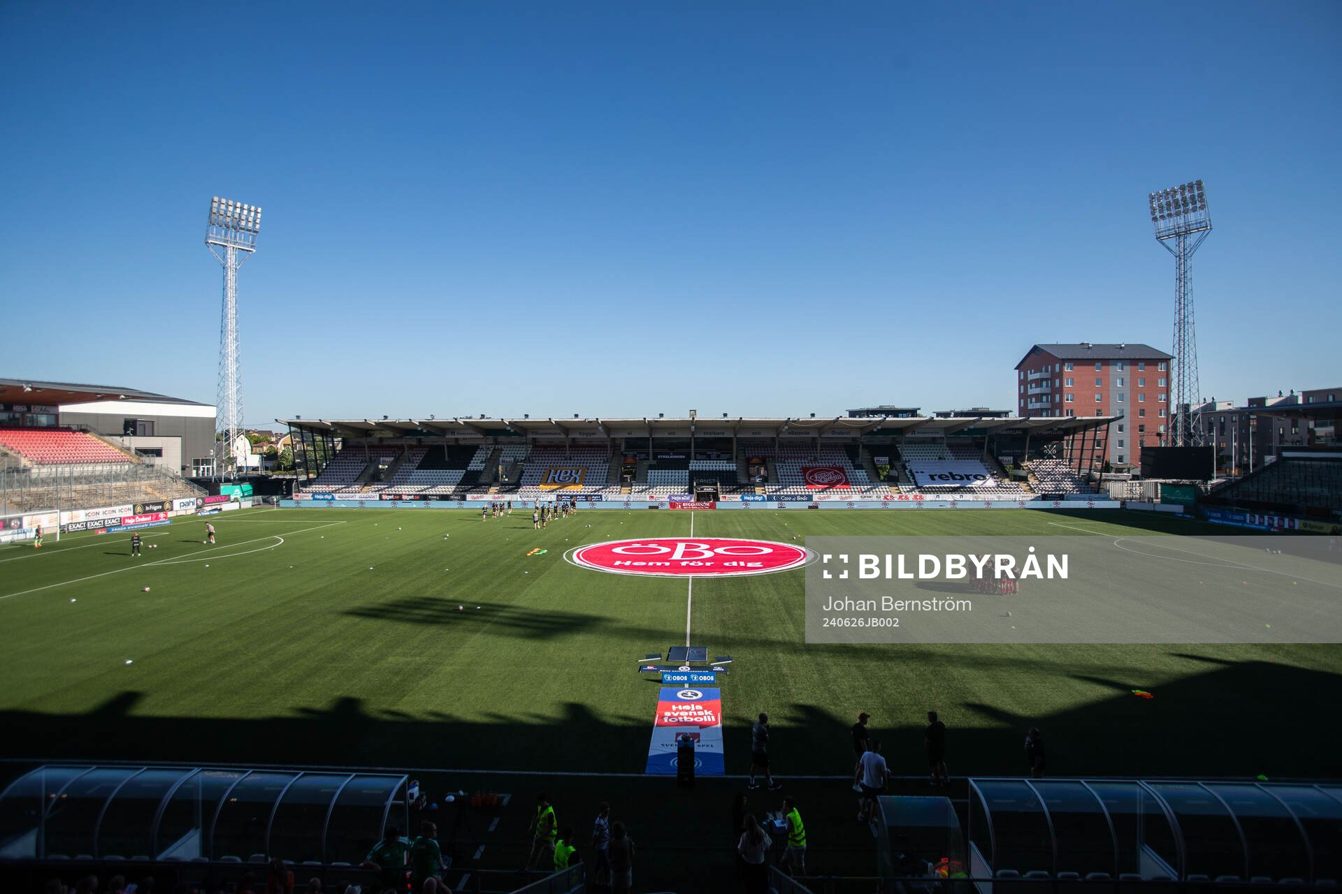 KIF Örebros spelare samlas