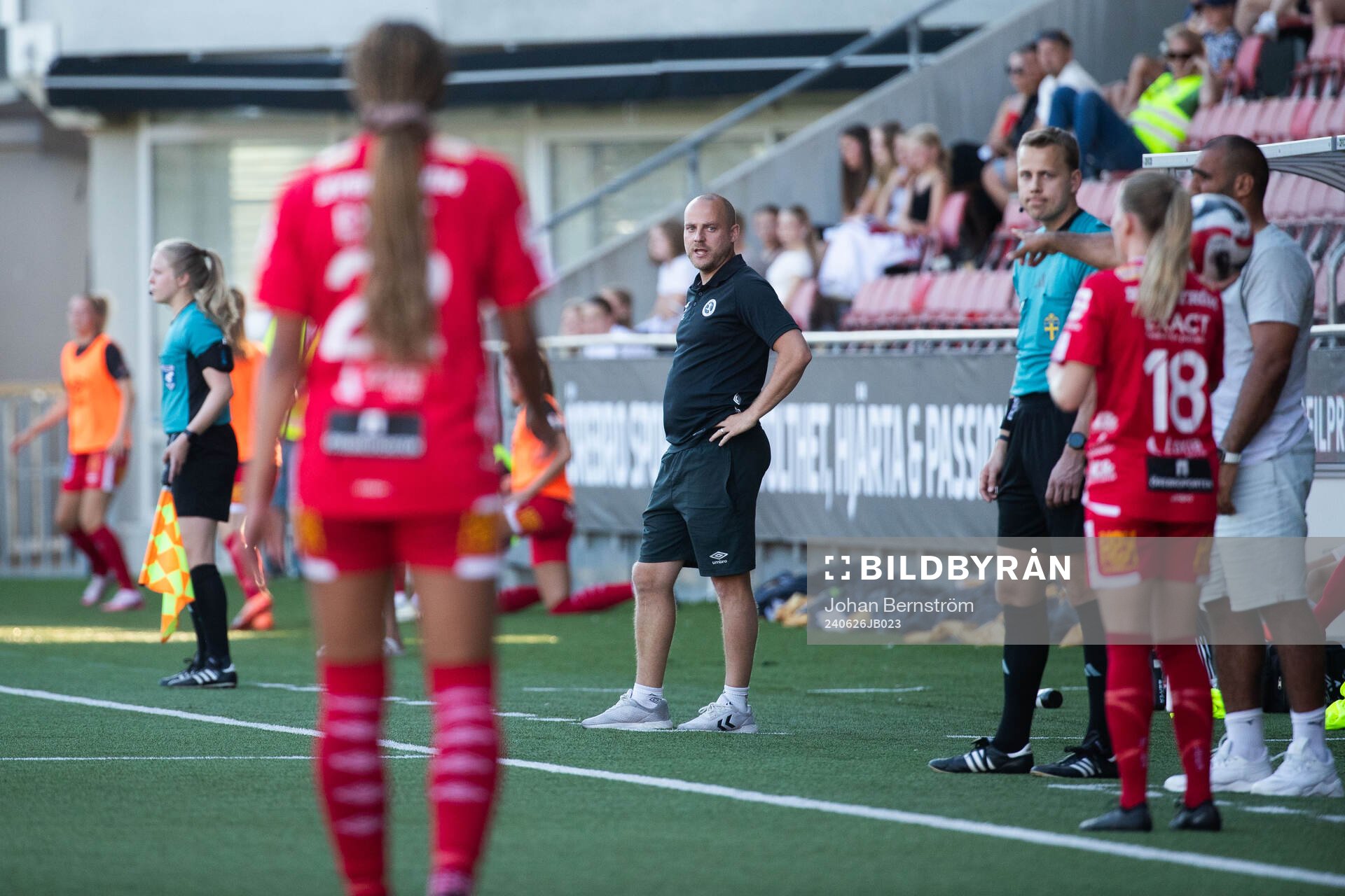 KIF Örebros tränare Rickard Johansson