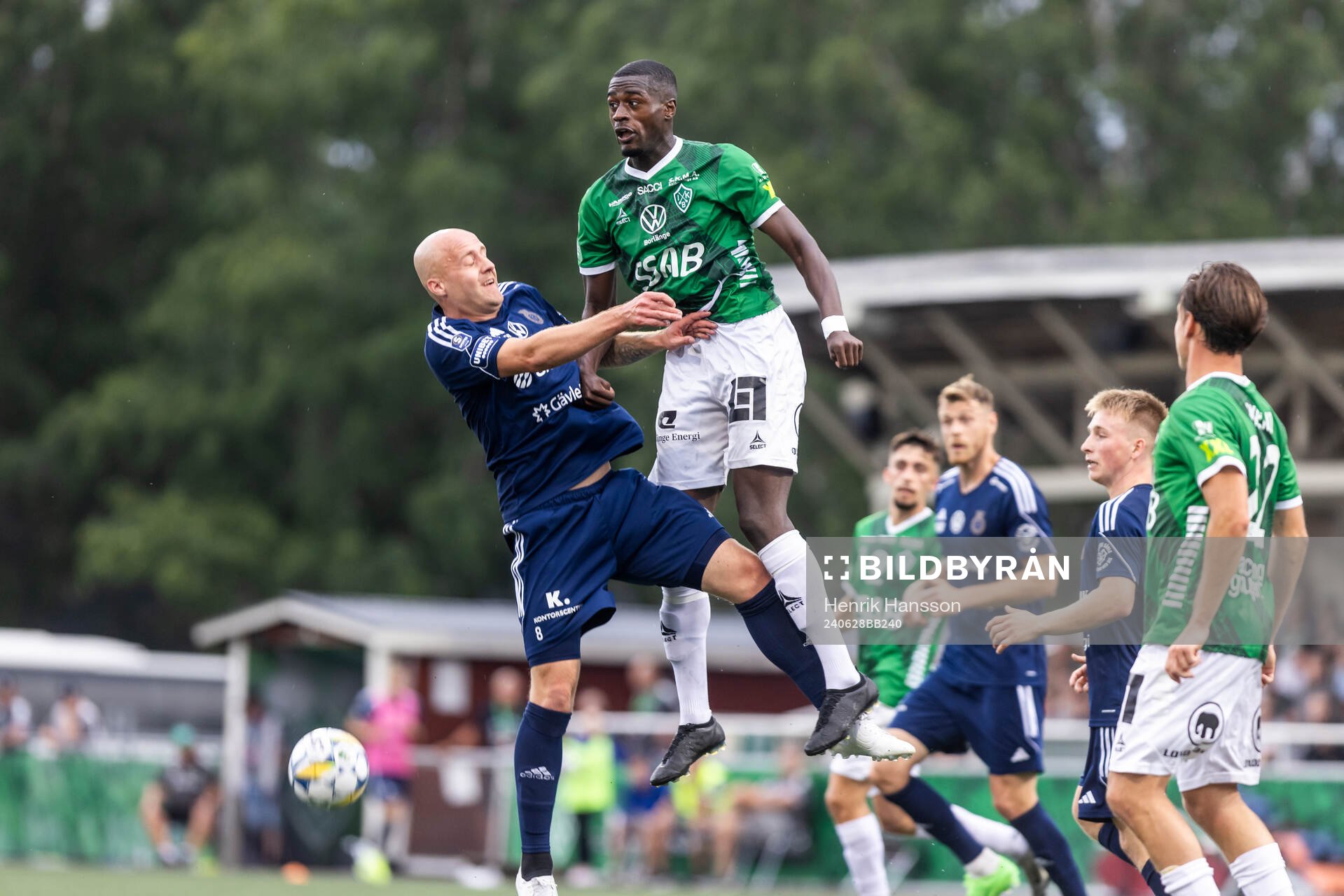 Gefles Anton Lundin och Brages Samouil Izountouemoi