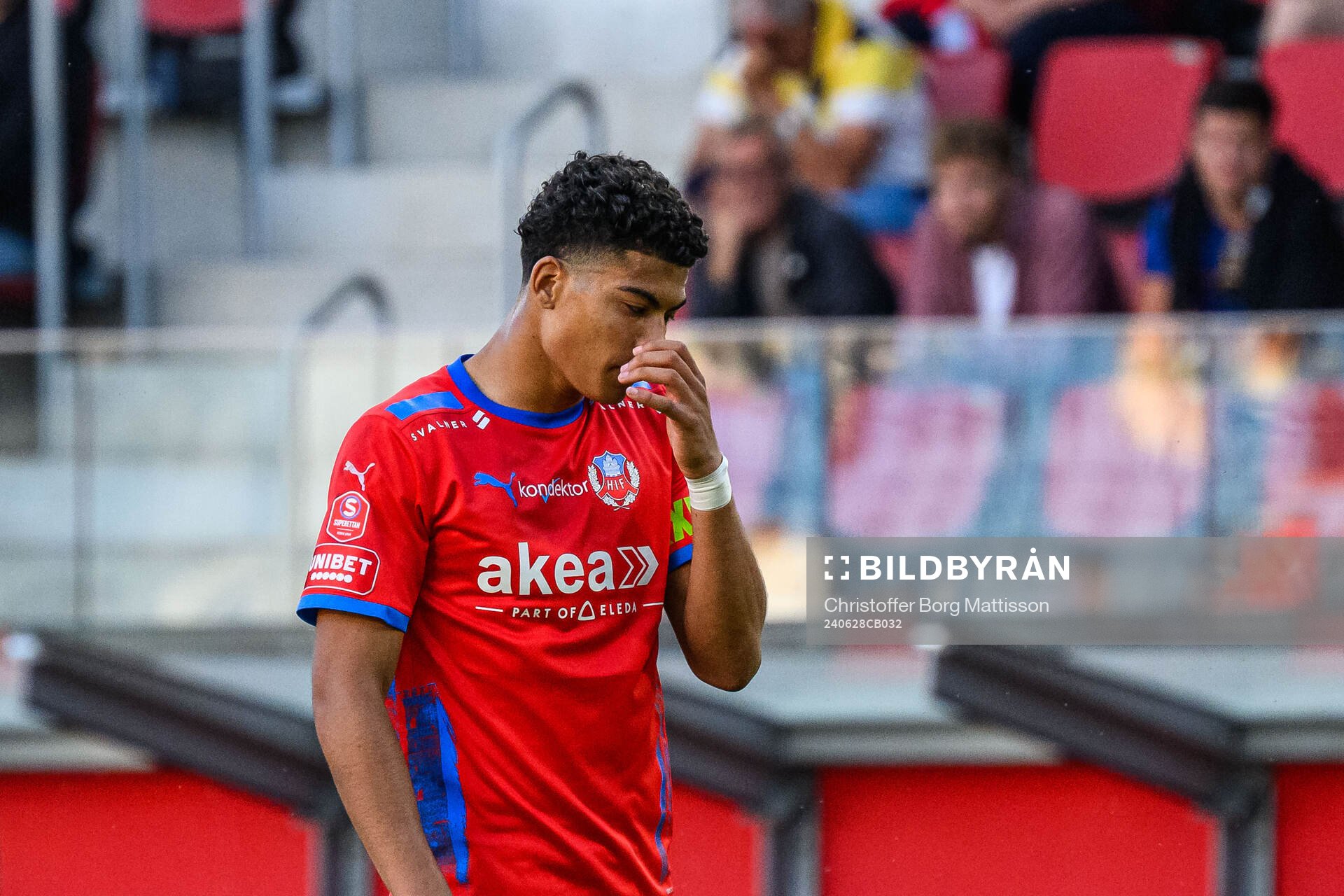 Helsingborgs Milan Silva Rasmussen deppar