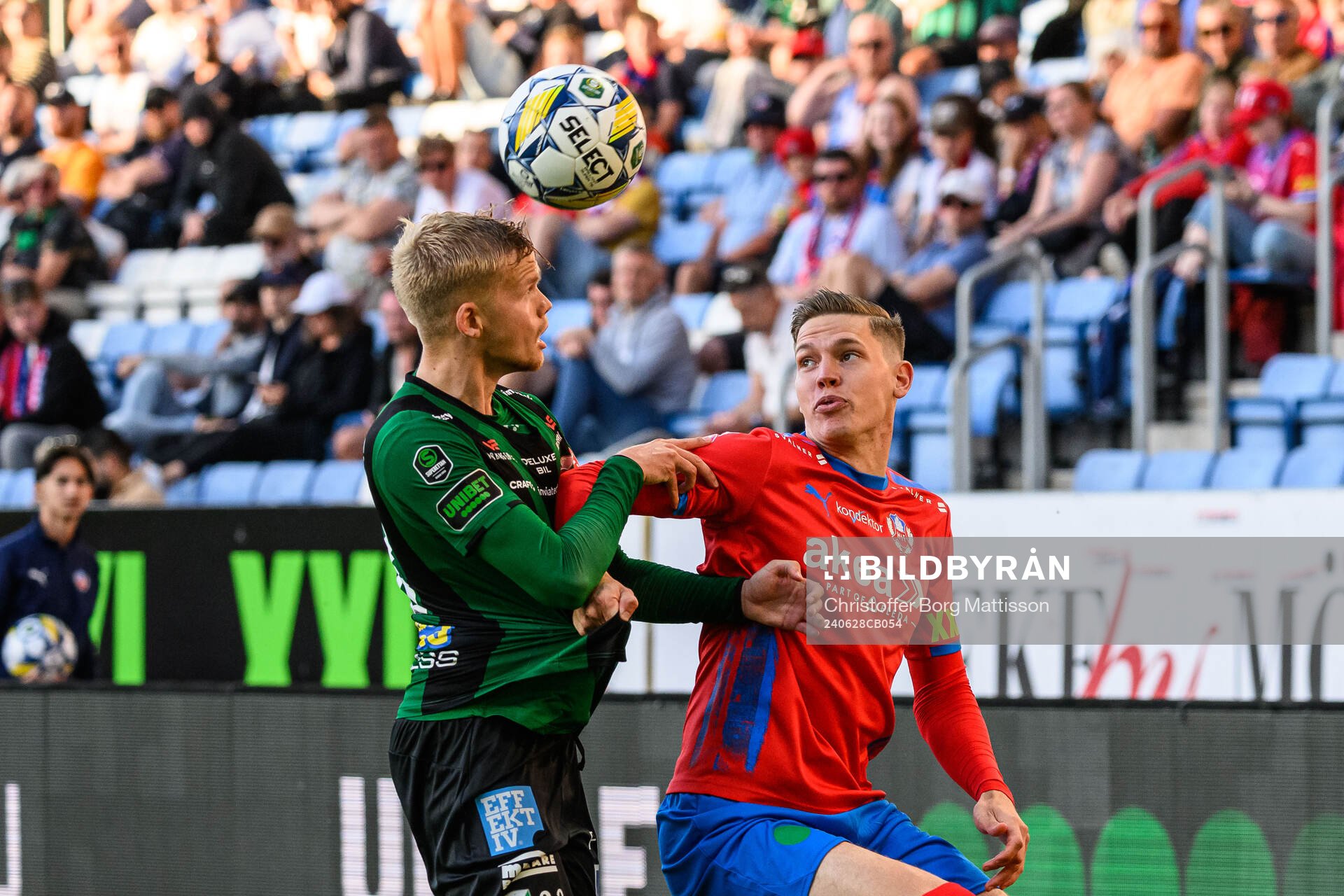 Varbergs Leo Frigell Jansson och Helsingborgs Taylor