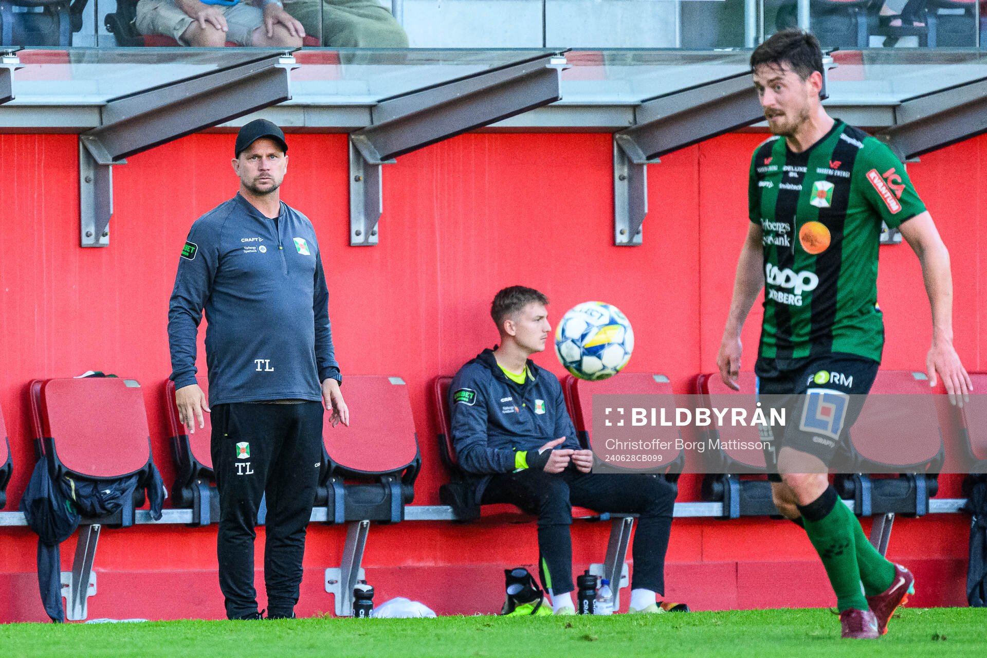 Varbergs tränare Tobias Linderoth