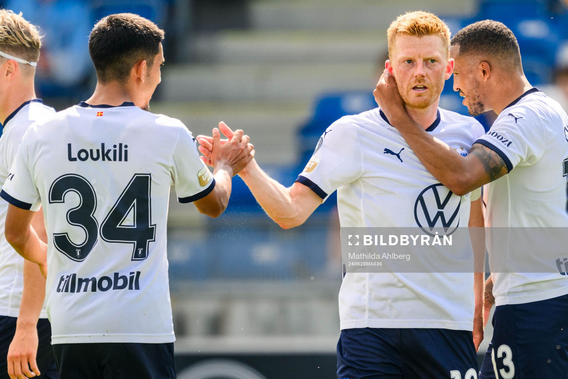 Malmö FFs Anders Christiansen jublar