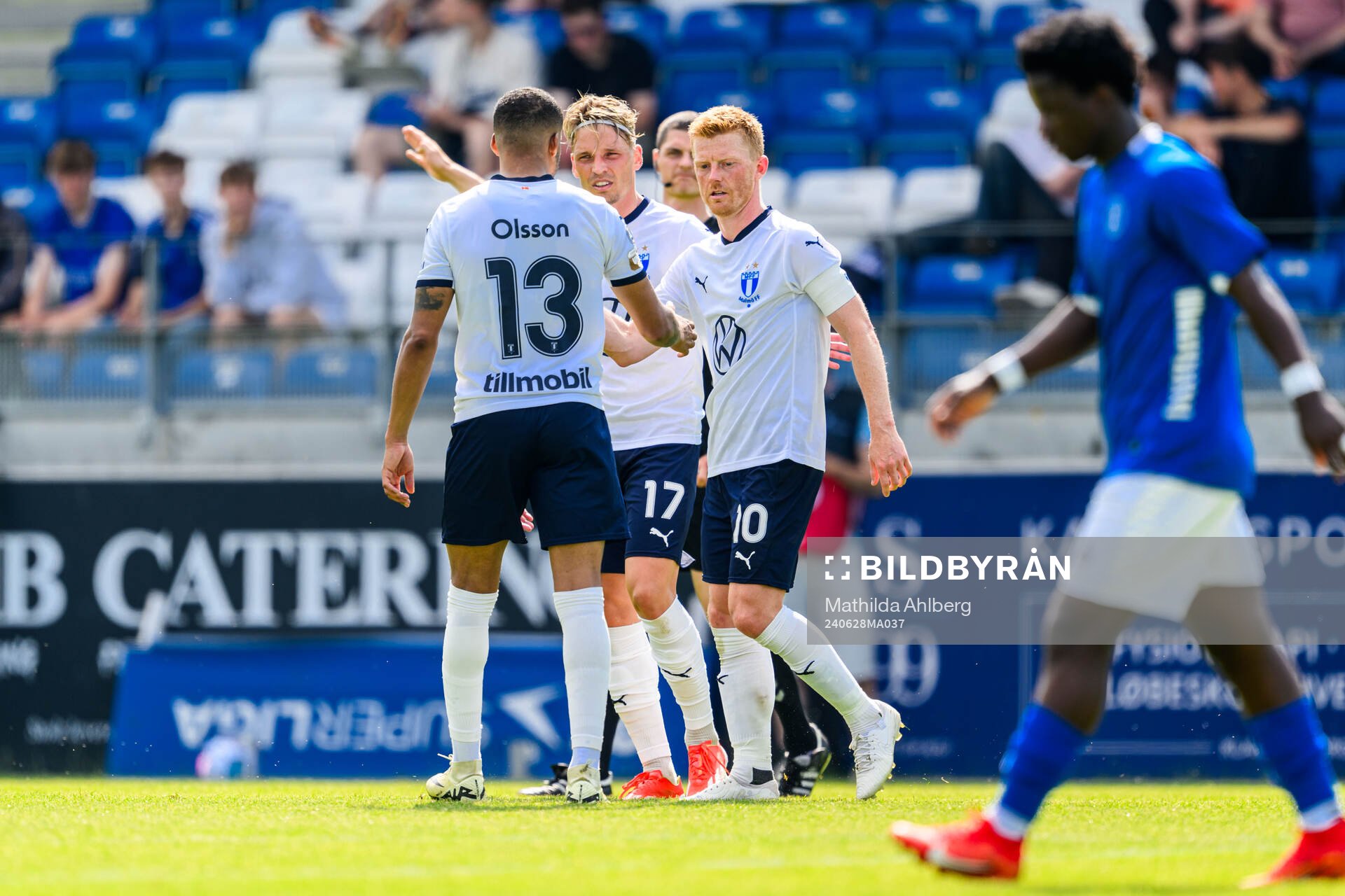 Malmö FFs Anders Christiansen jublar