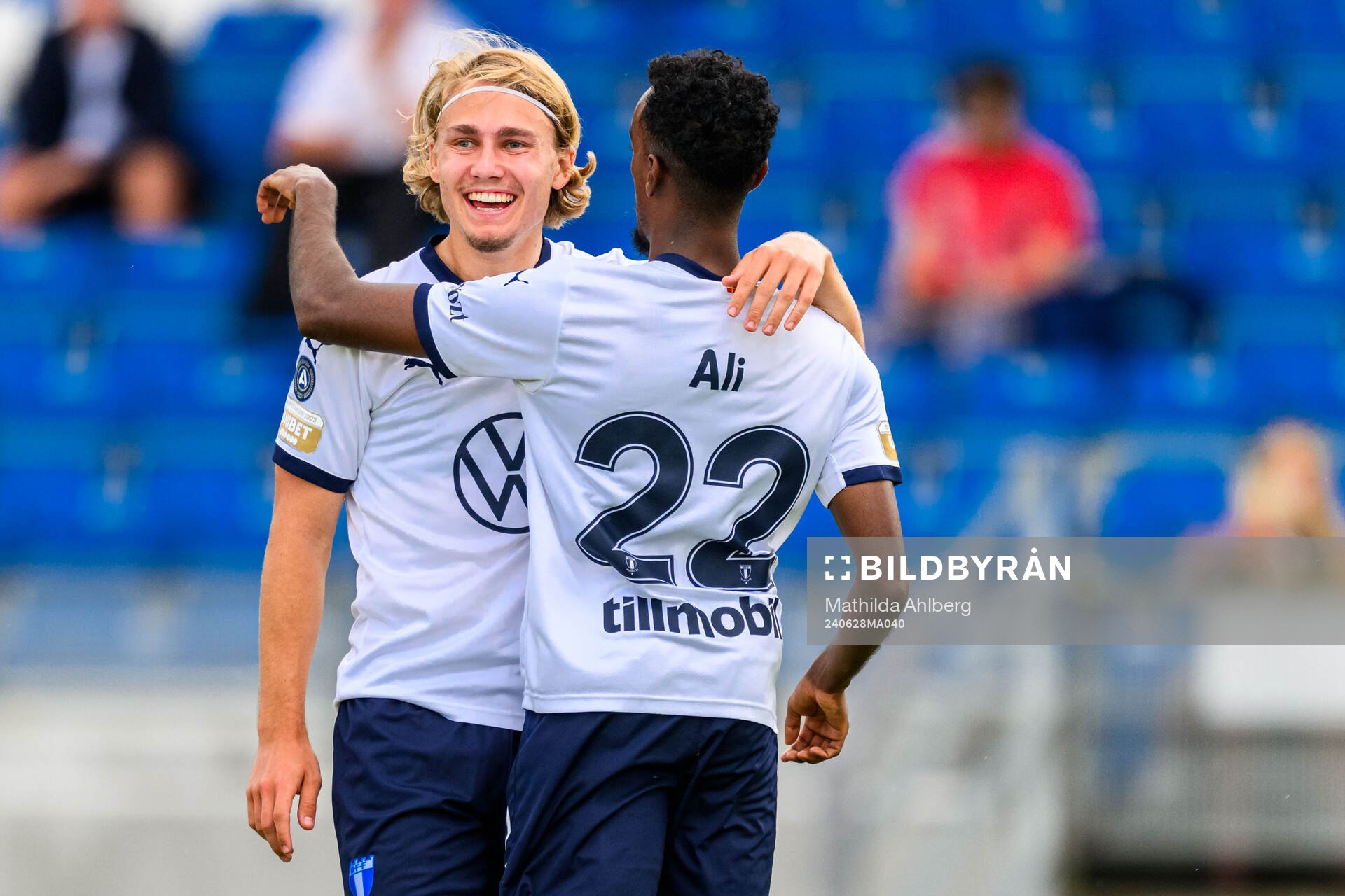 Malmö FFs Sebastian Nanasi jublar